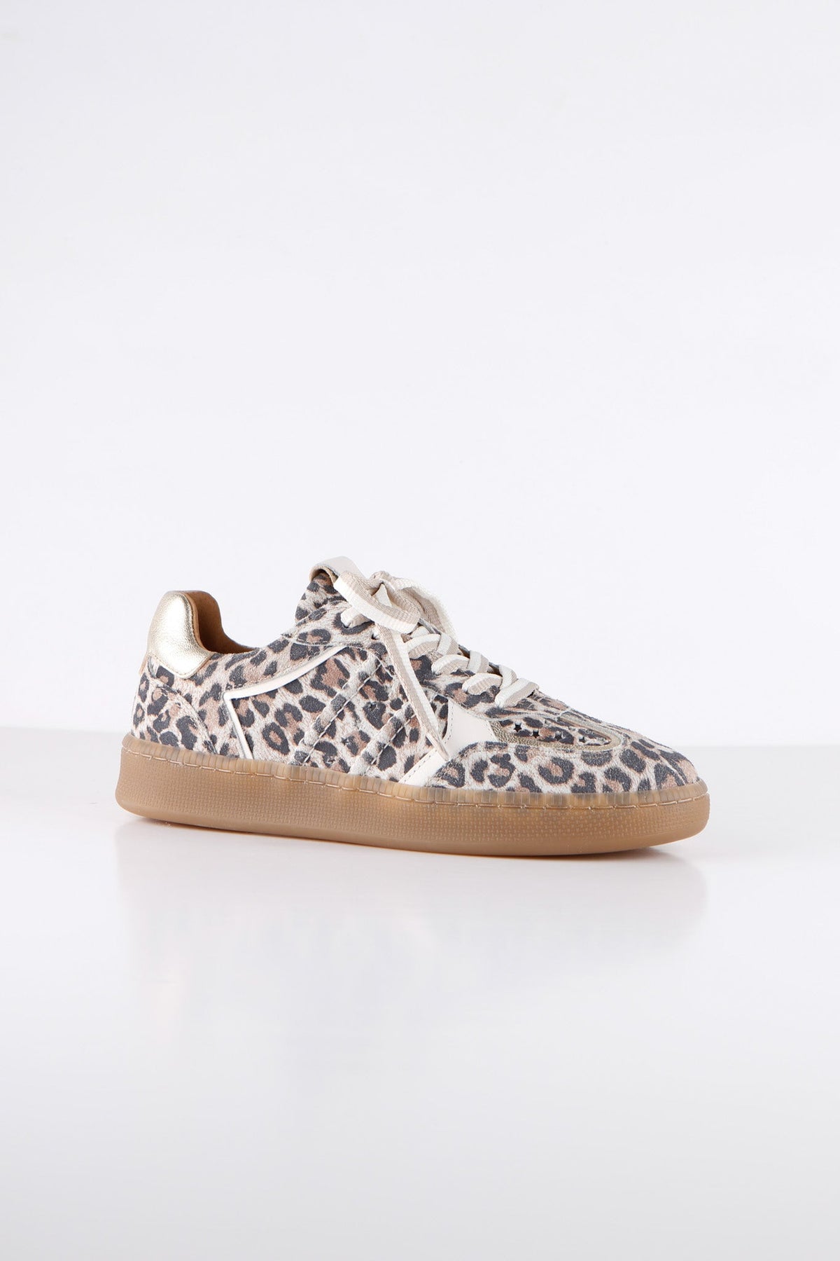 MIRABEL leopard - Sneakers | Sand / Champagne