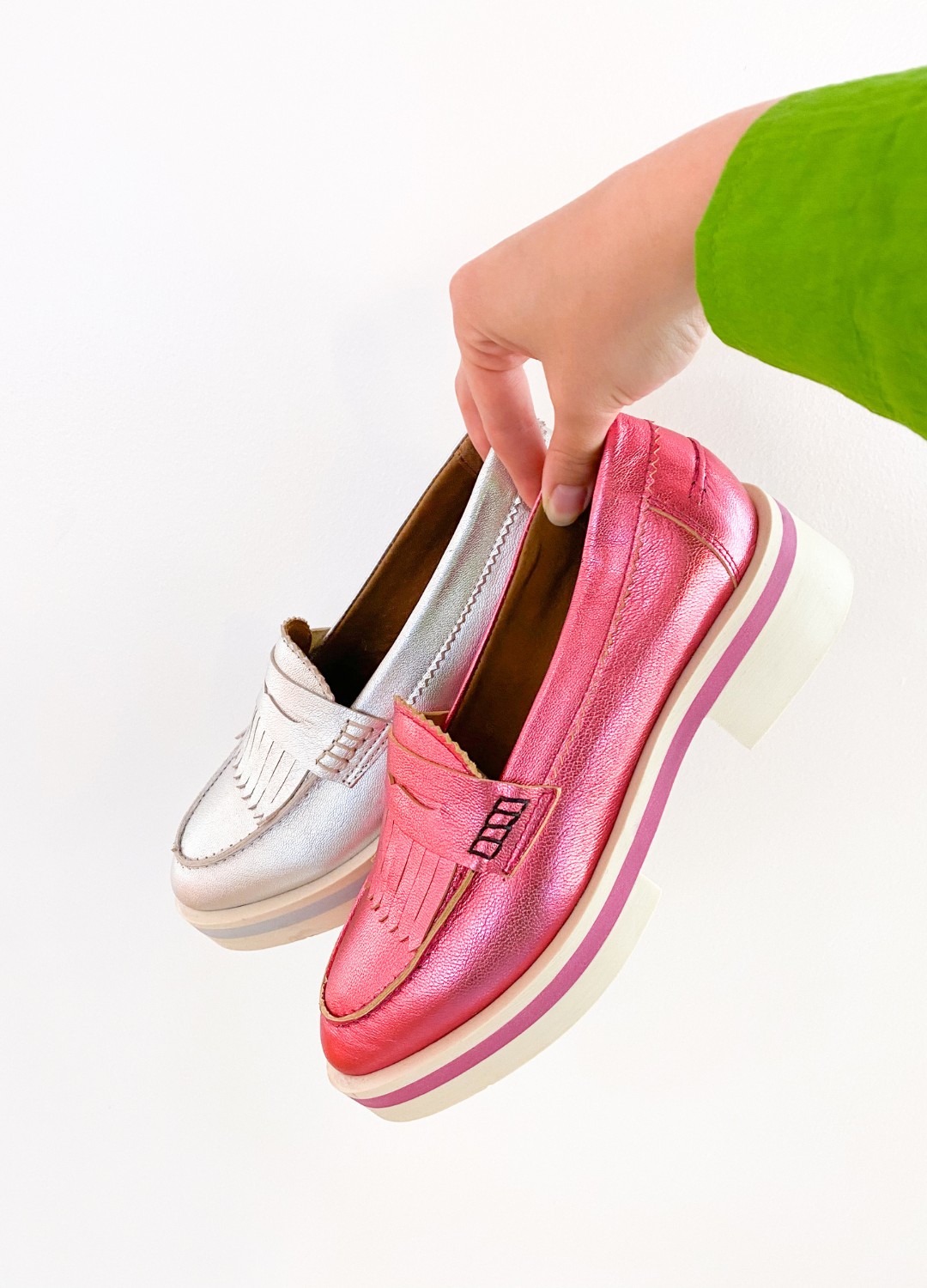NOVA metallic - Loafers | Pink