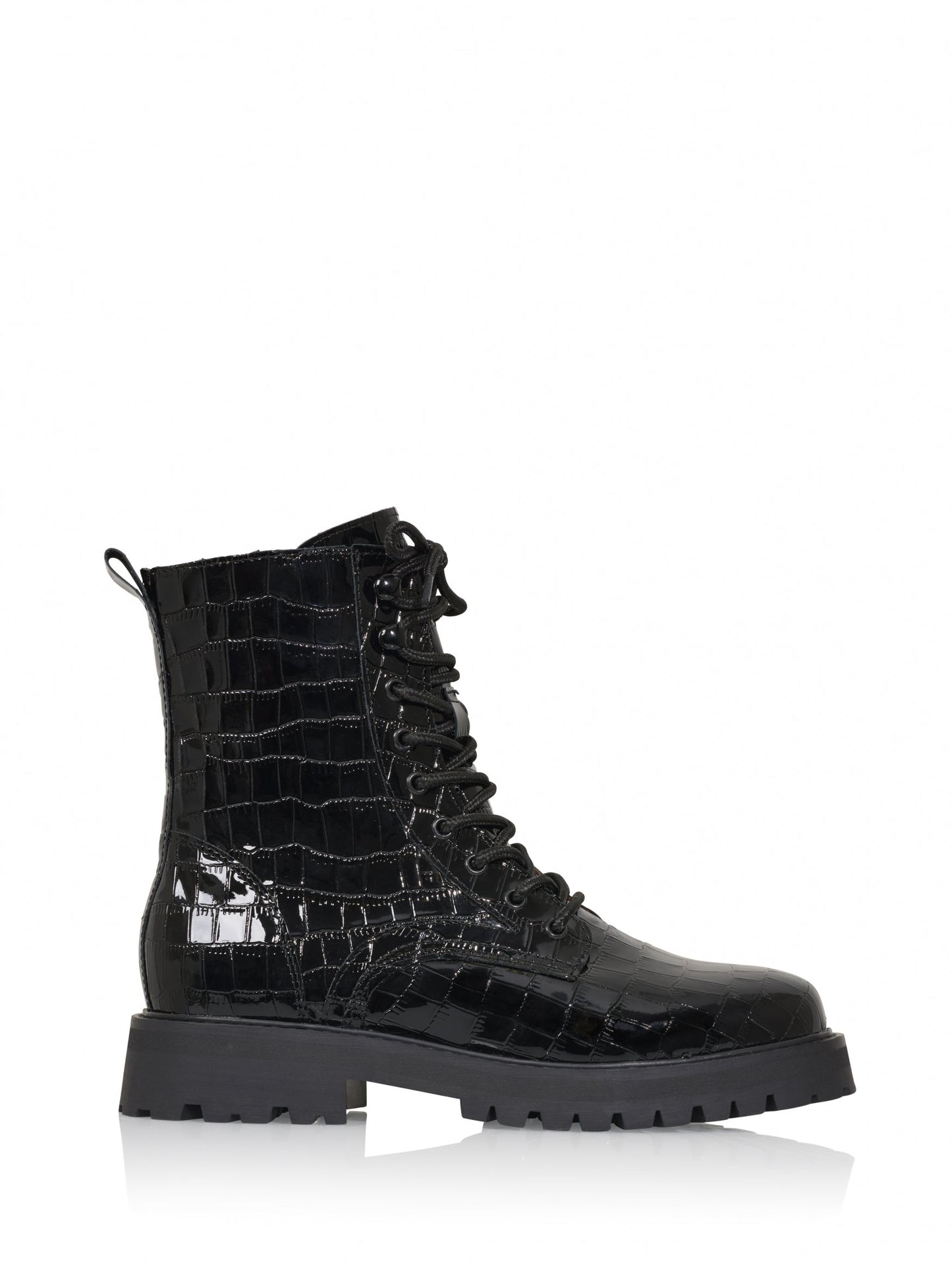 BOGOTA croco - Bikerboots | Black