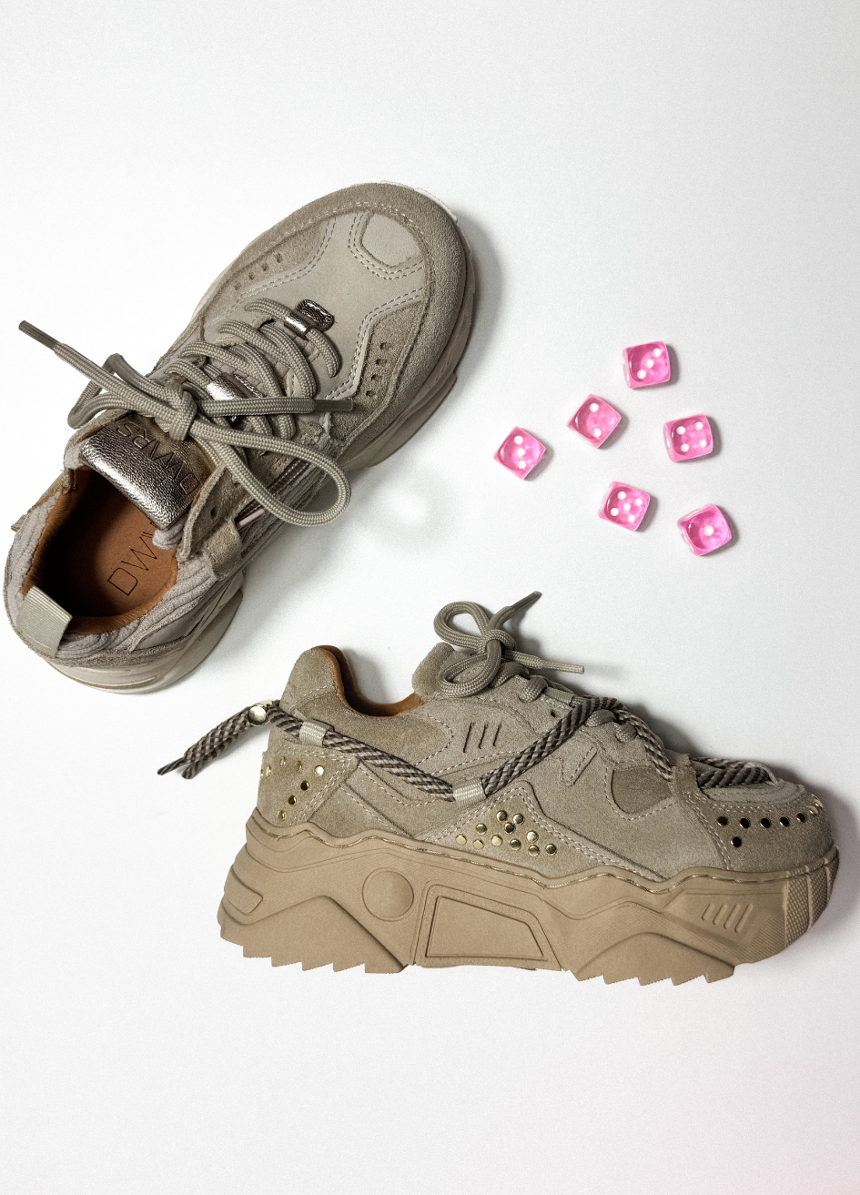 JUPITER STUDS KIDS - Sneaker | Beige