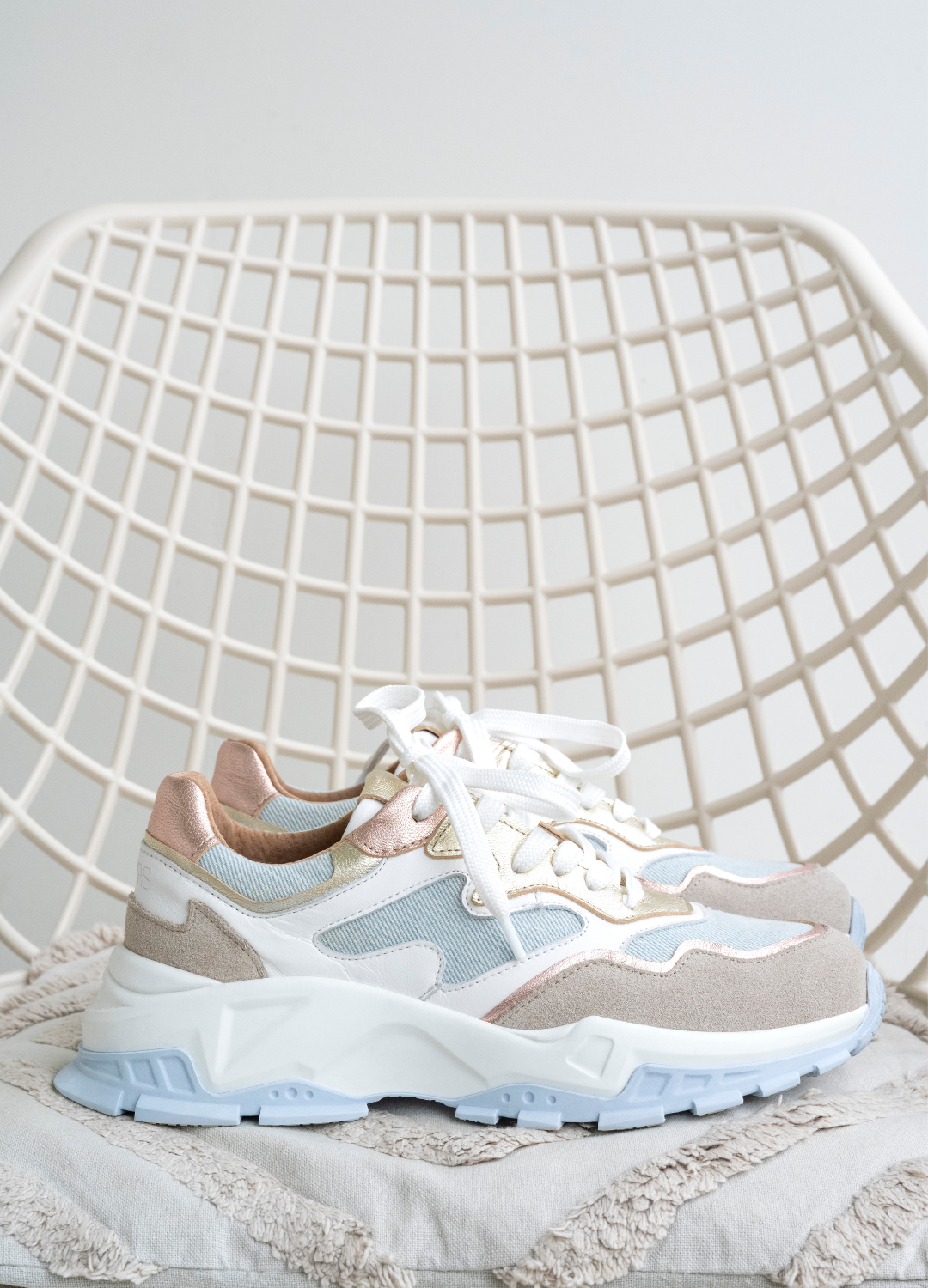 CHESTER denim - Sneakers | Rosé / Jeans