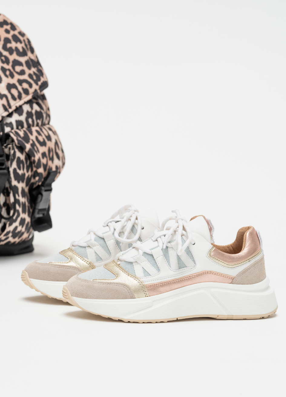 SENJA denim - Sneakers | Rosé / Jeans