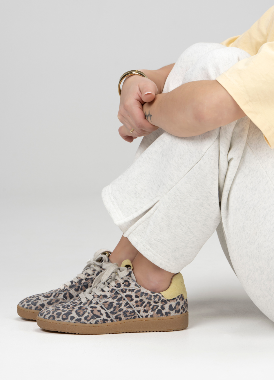 POONA leopard - Sneakers | Sand / Butter