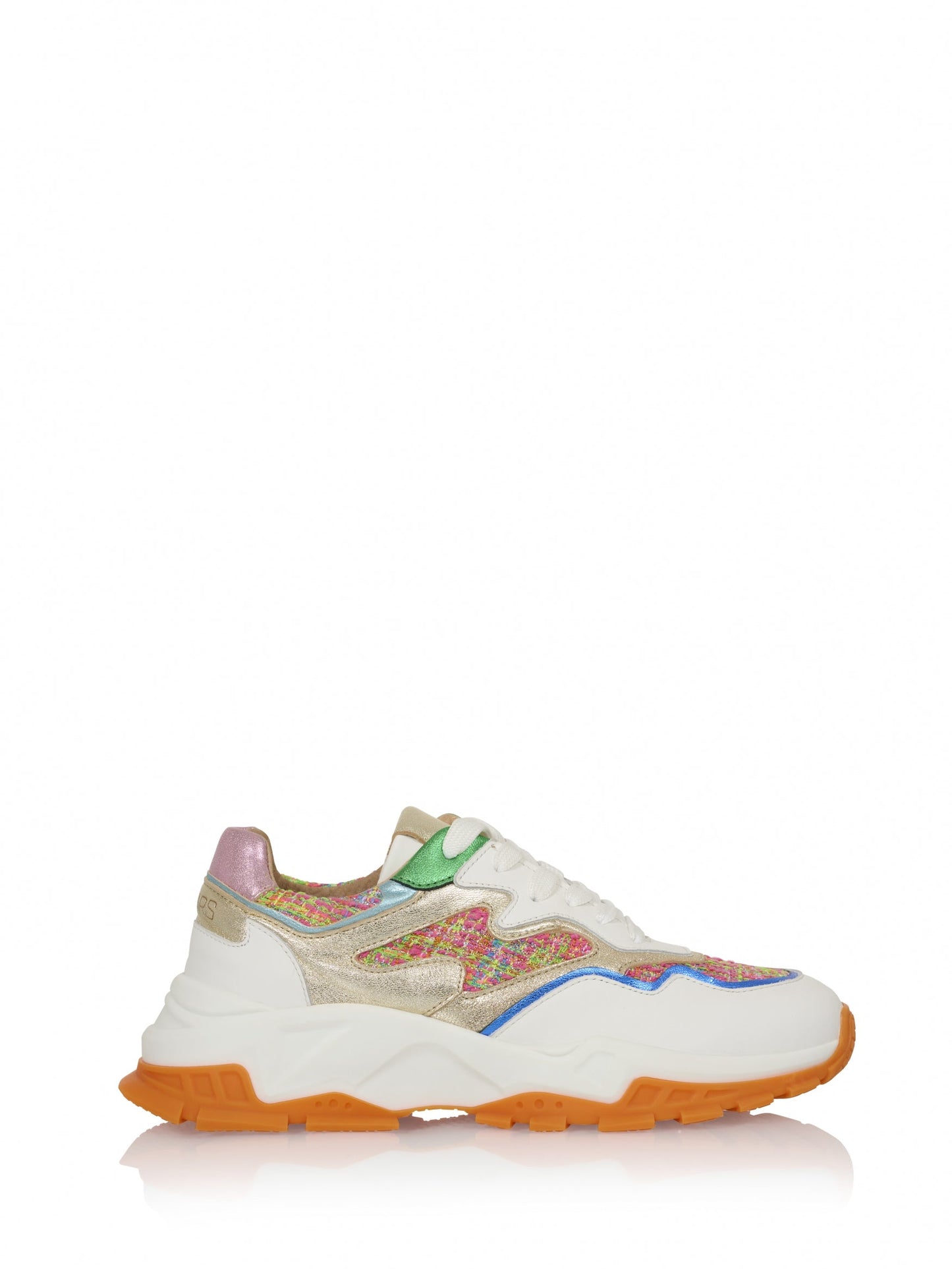 CHESTER tweed - Sneakers | White / Pink / Champ
