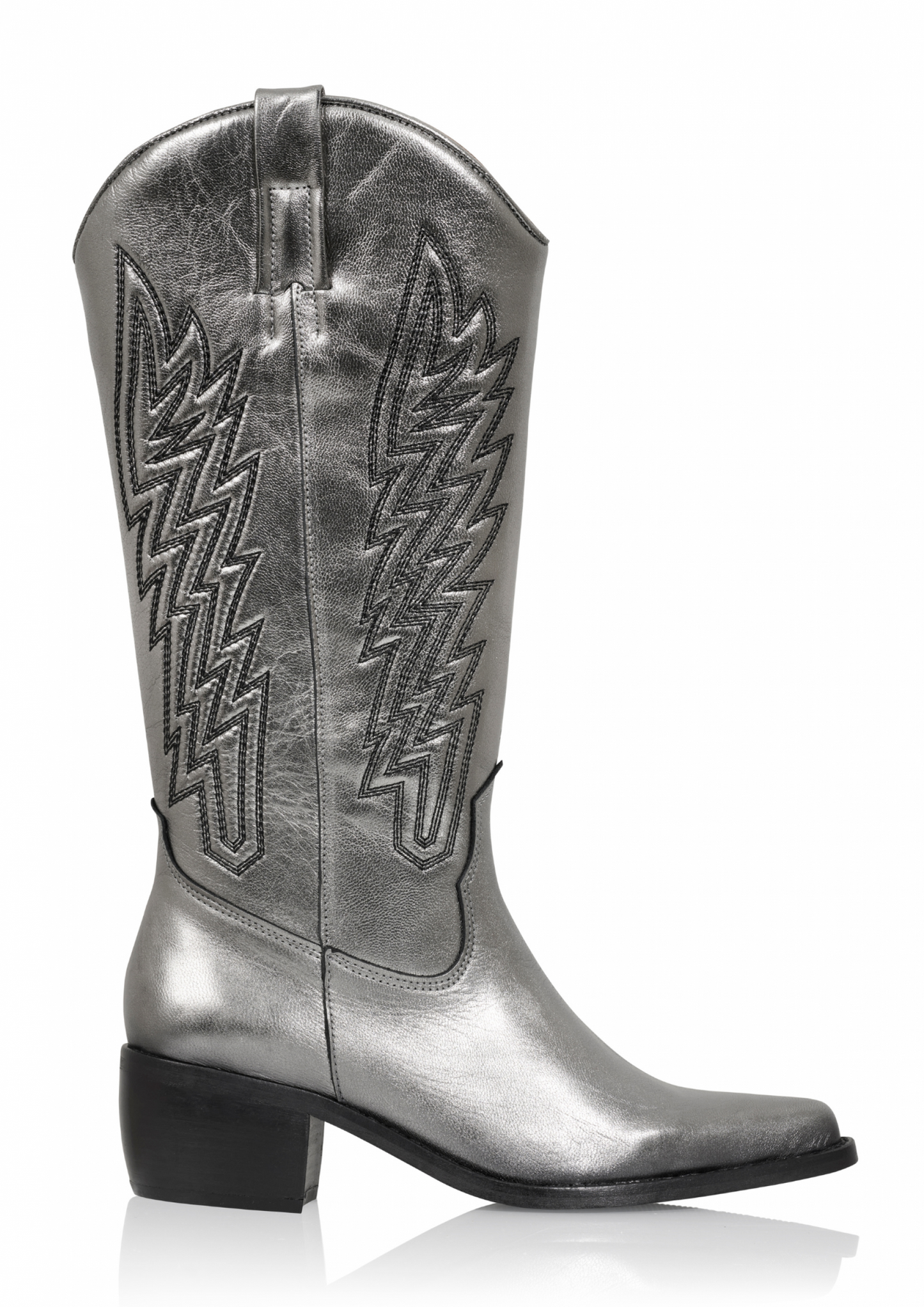 Kolumbien Metallic - Westernstiefel | Stahl