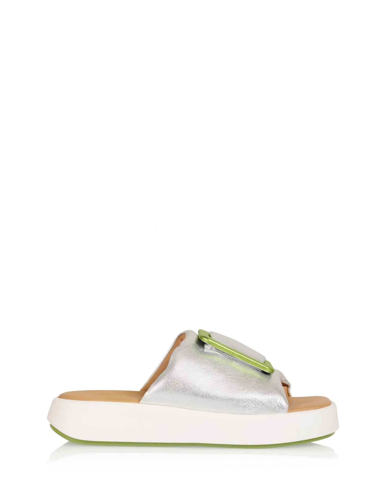 FOGO metallic - Slippers | Apple / Silver