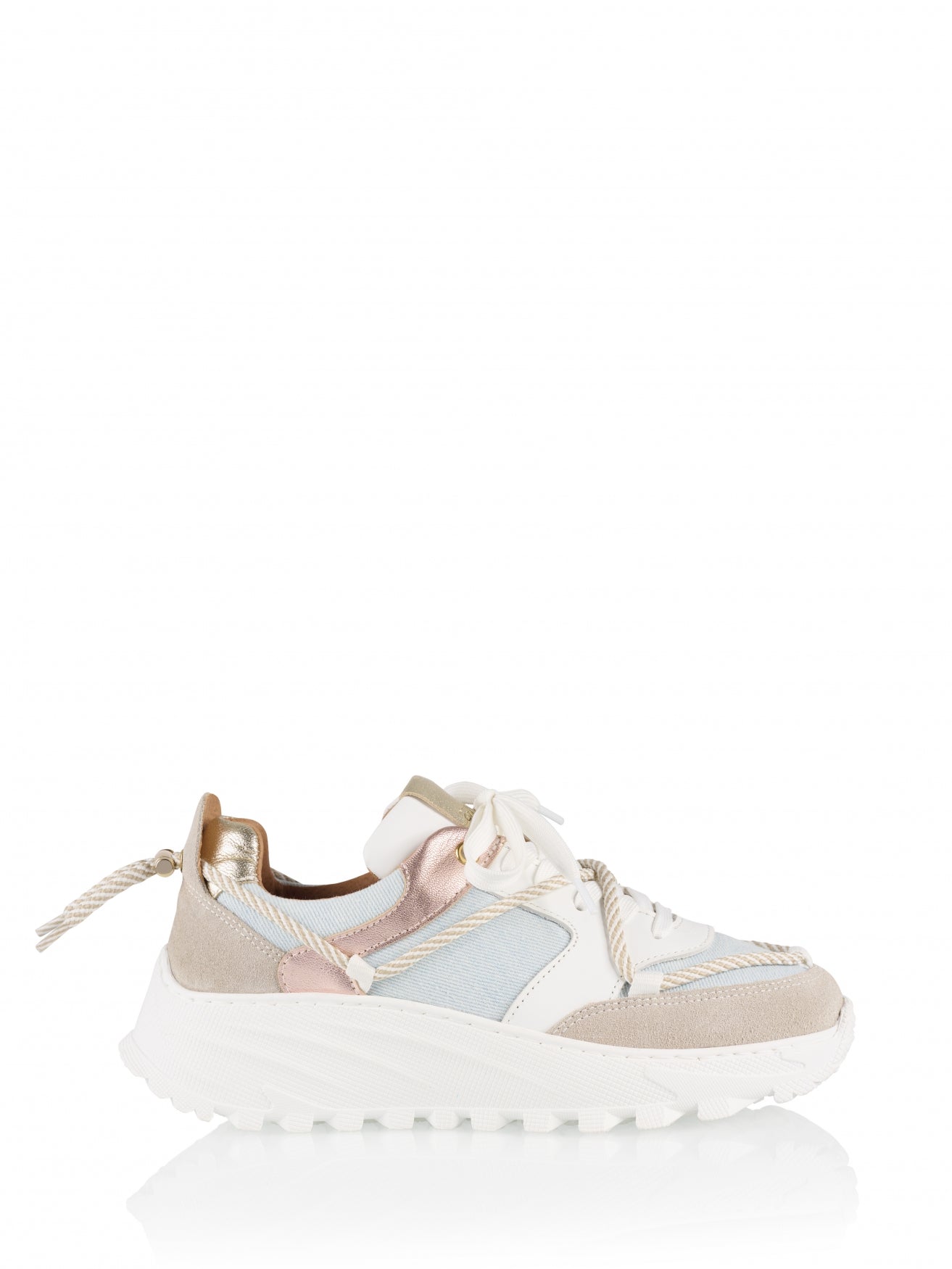 FOXTON denim - Sneakers | Rosé / Jeans