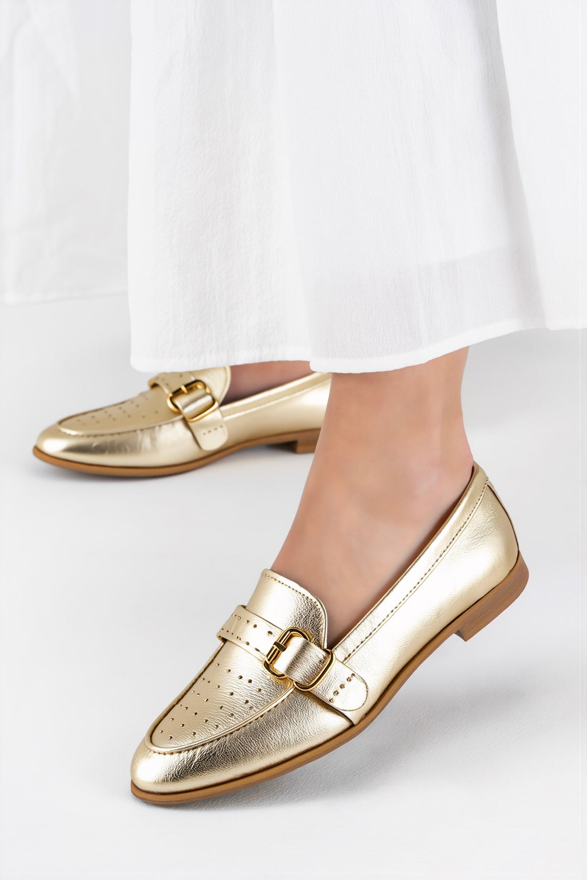 JAY metallic - Loafers | Champagne
