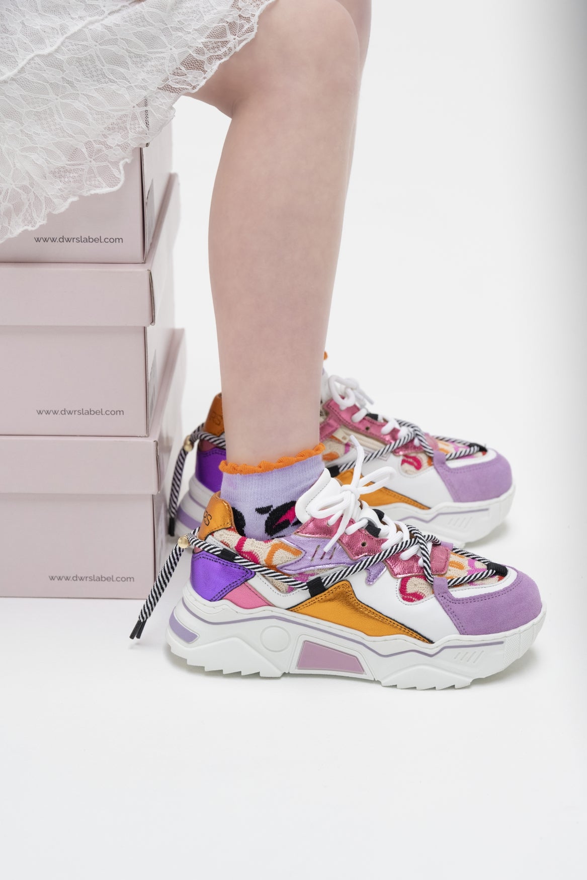 JUPITER KIDS - Sneakers | Pink / Purple