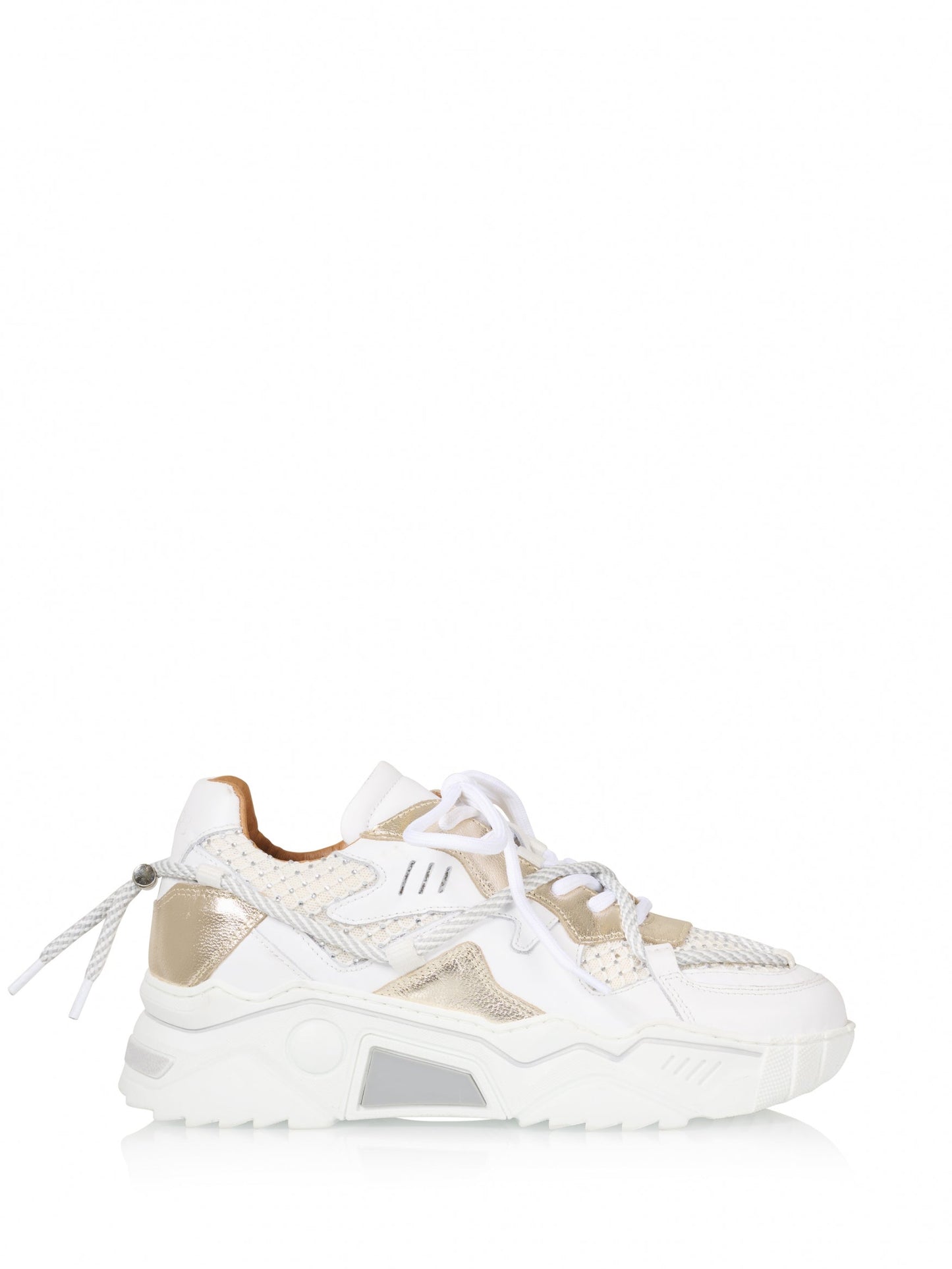 JUPITER stones - Sneakers | White / Champagne