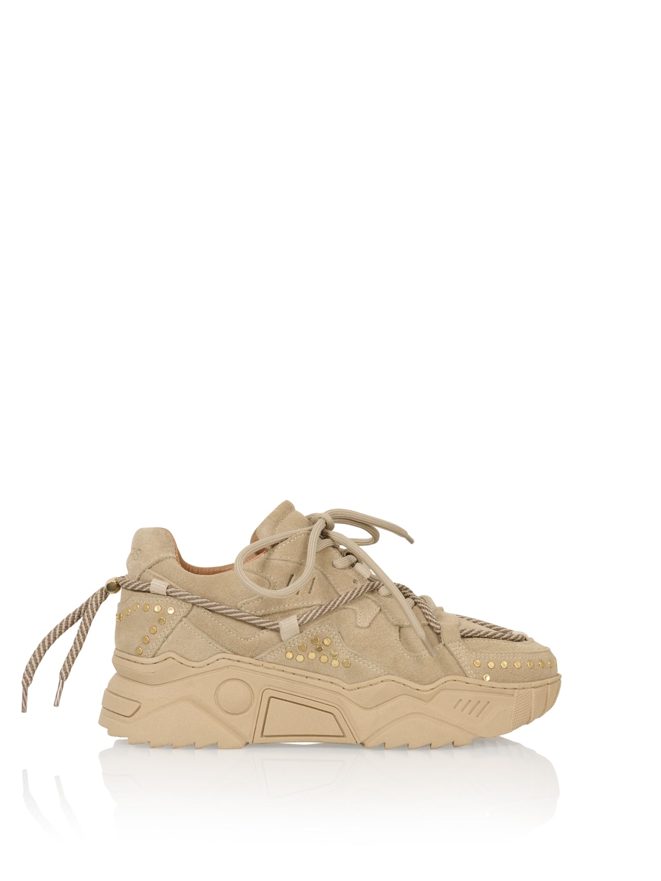 JUPITER Sneakers mit Nieten | Beige