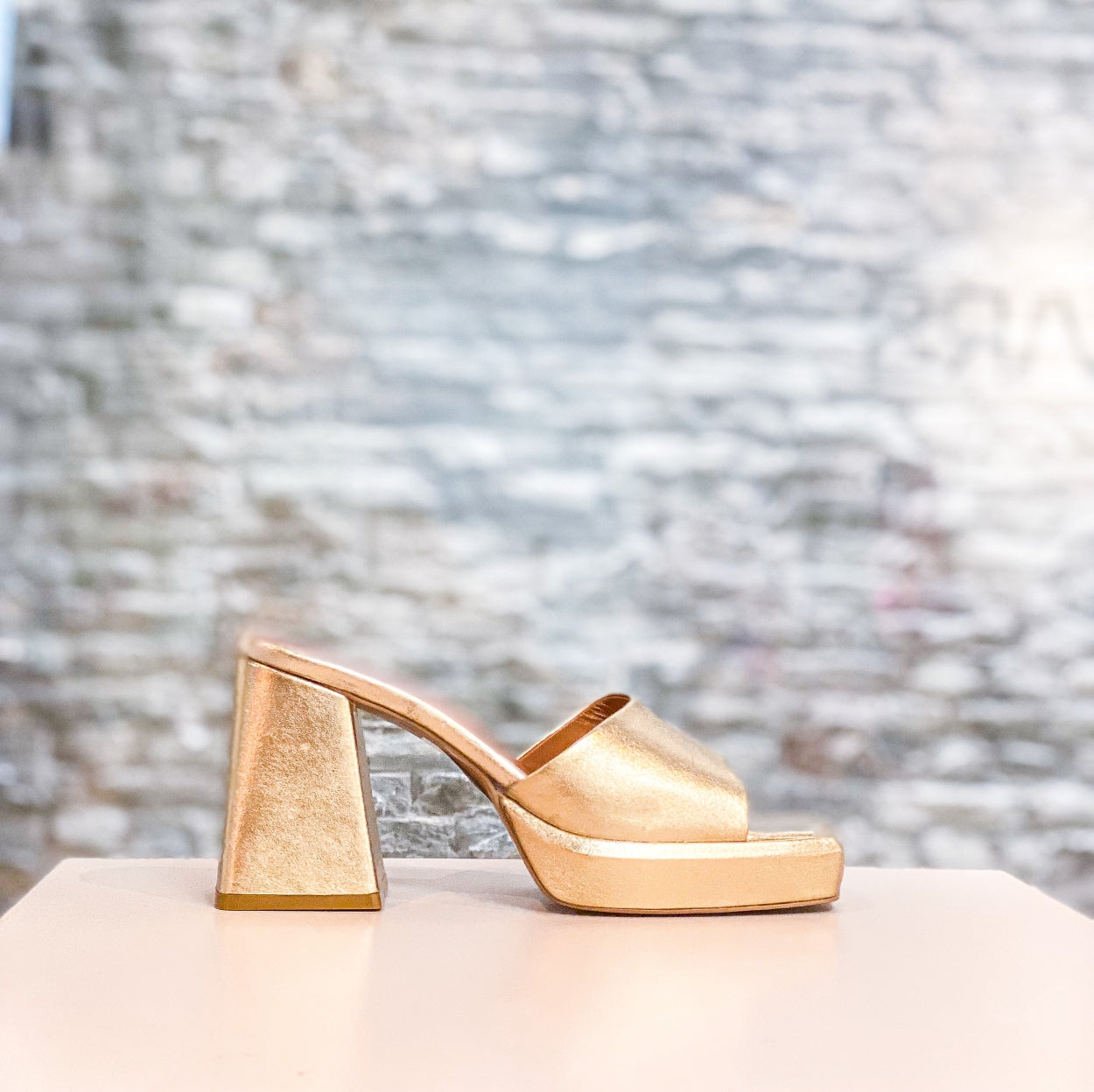 KALLAX leer - Hakken | Champagne