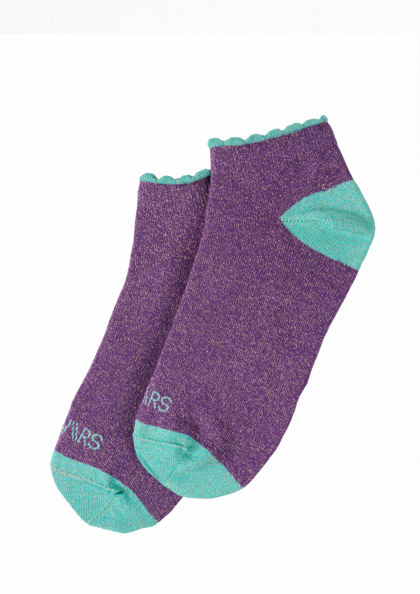 LIZZY SOCKS - Sokken | Purple / Aqua