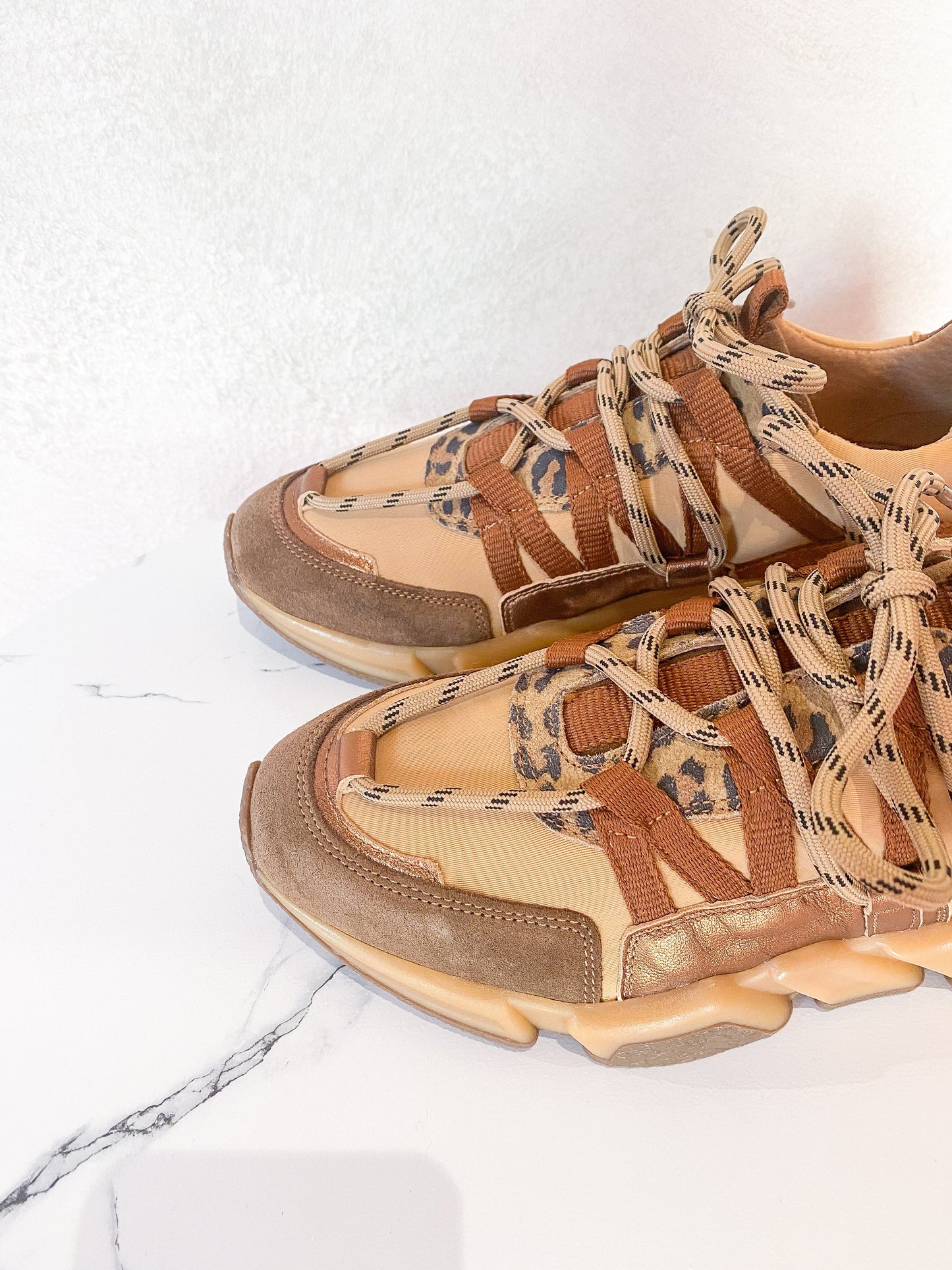 LOS ANGELES leopard - Sneakers | Brown / Bronze