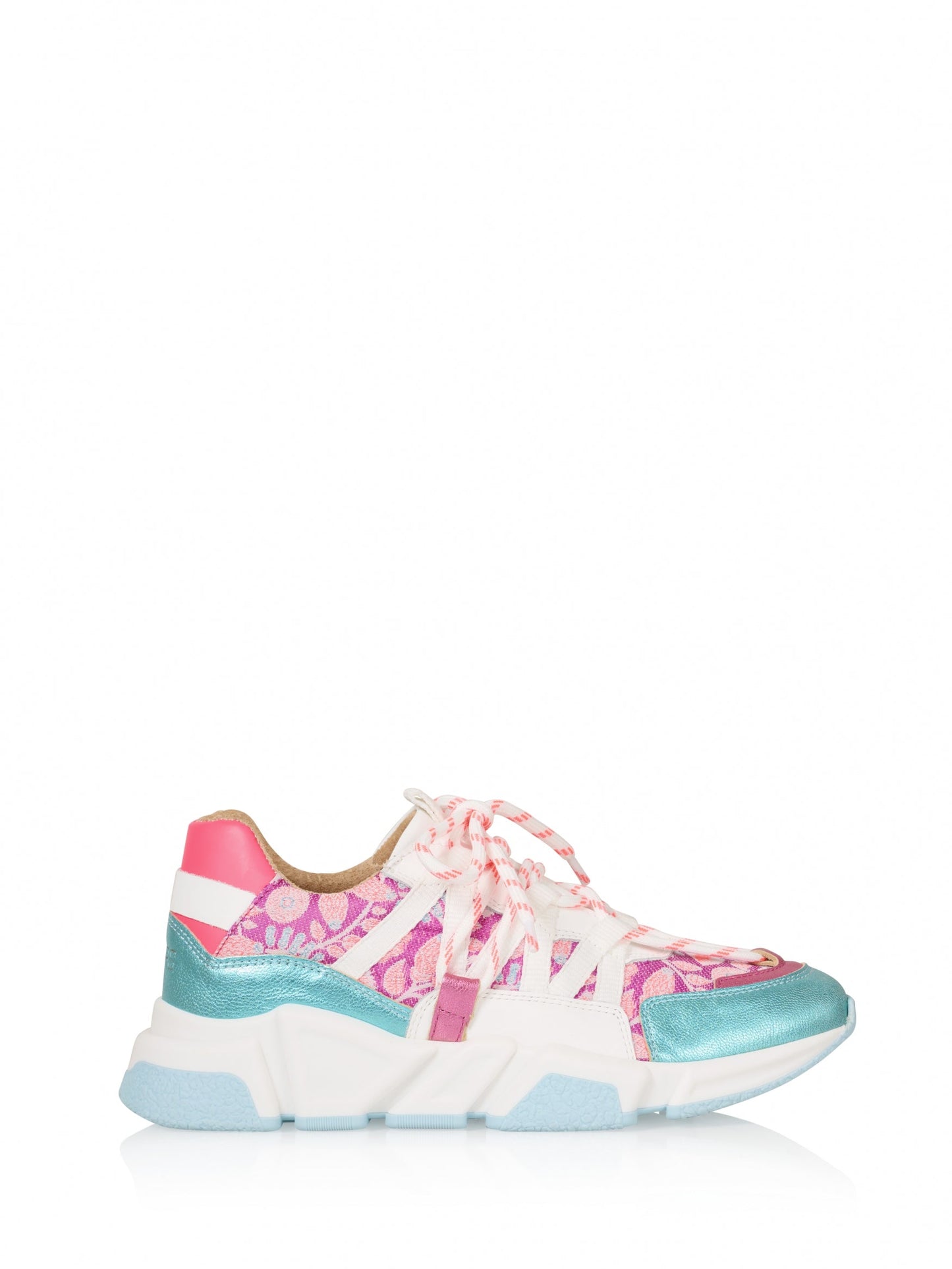 LOS ANGELES metallic - Sneakers | Aqua / Pink