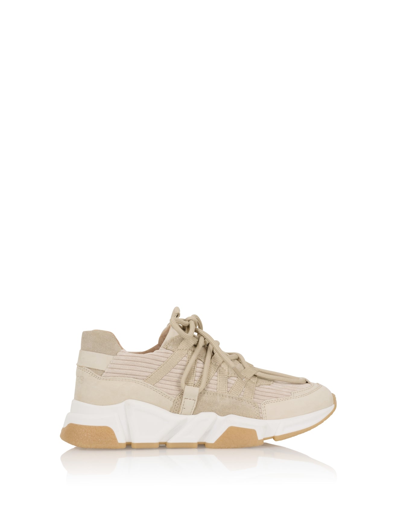 LOS ANGELES Cord-Sneaker | Beige