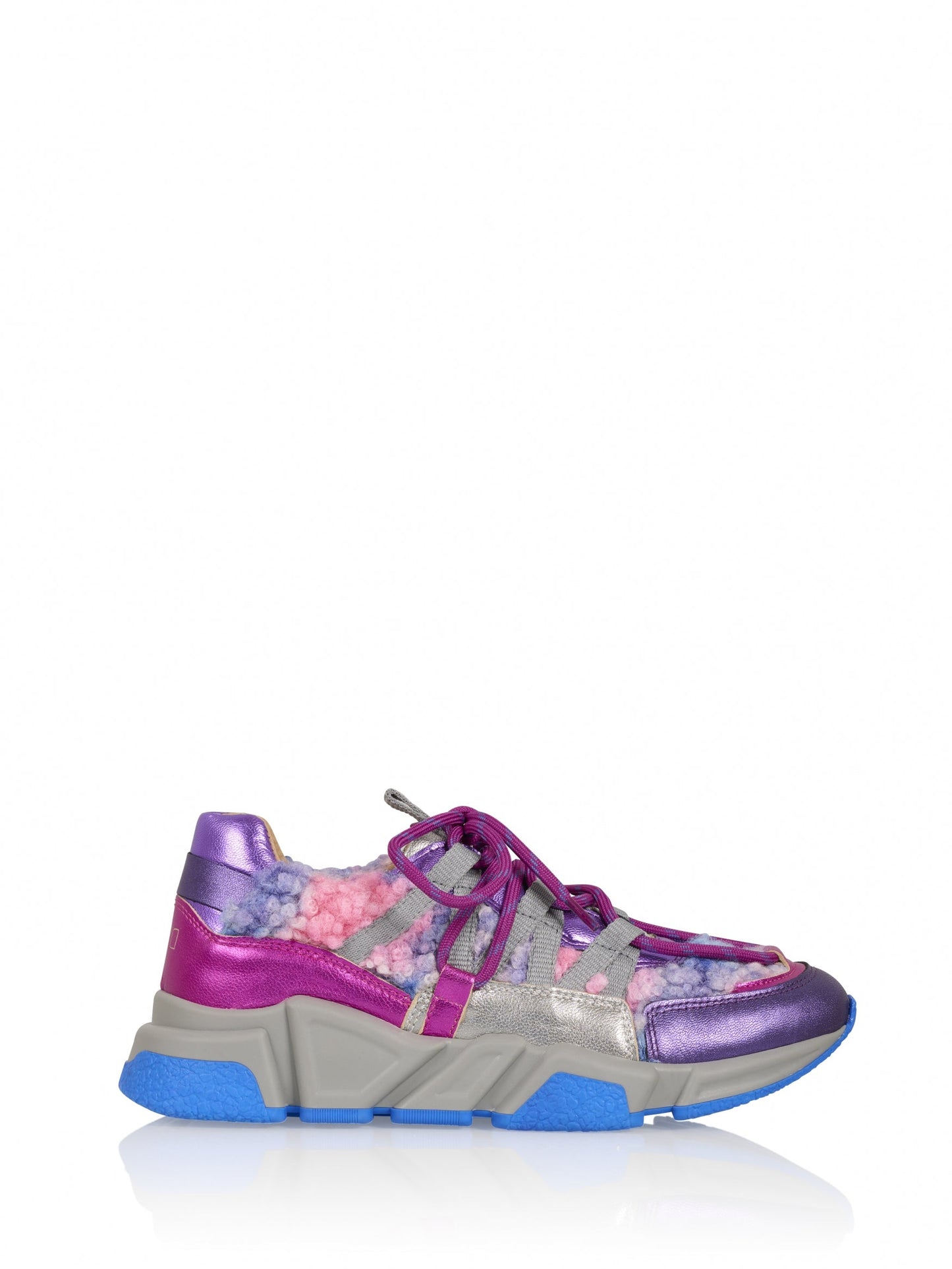 LOS ANGELES teddy - Sneakers | Purple / Grey