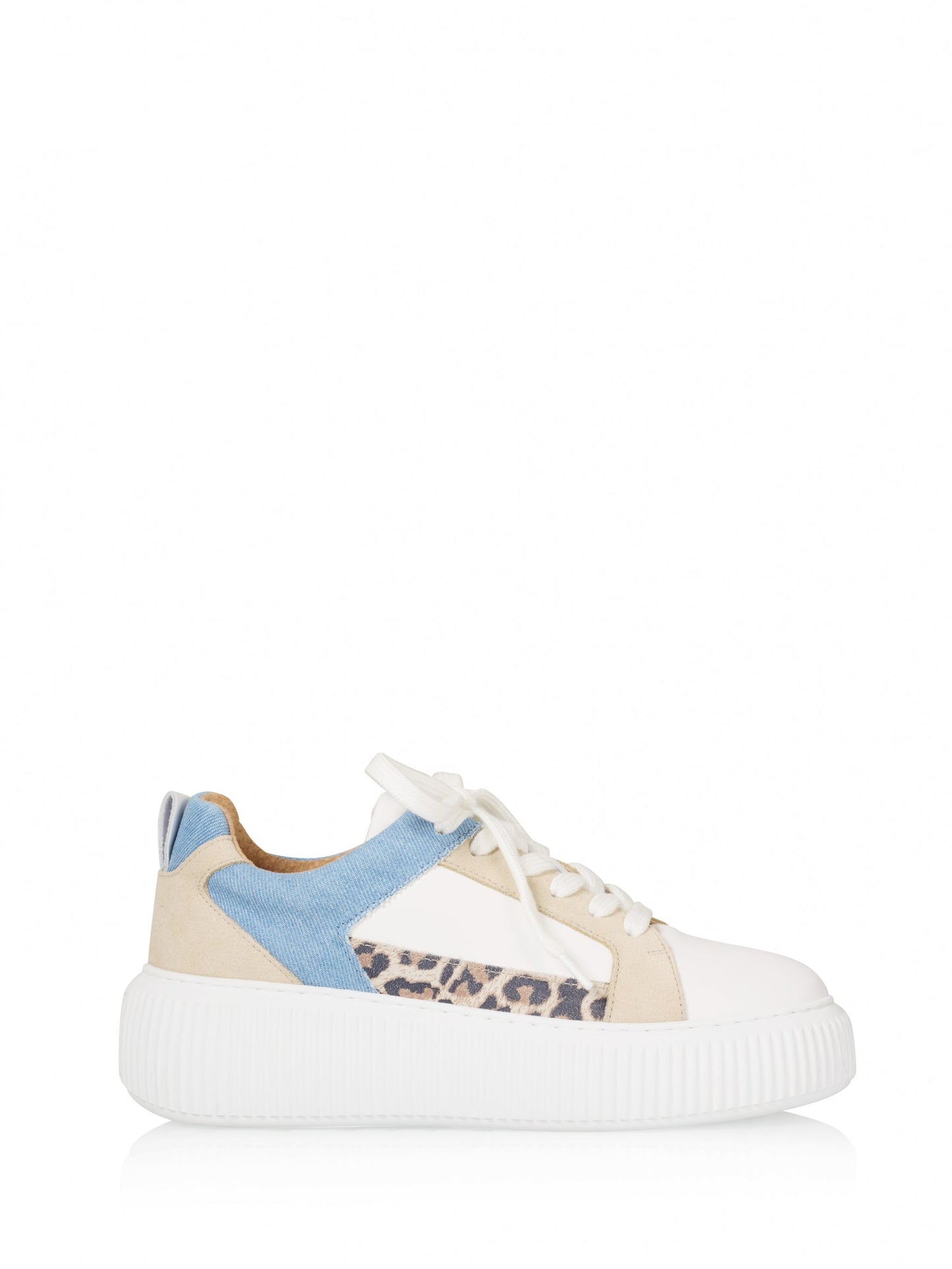 MADISON leopard - Sneakers | Sand / Jeans