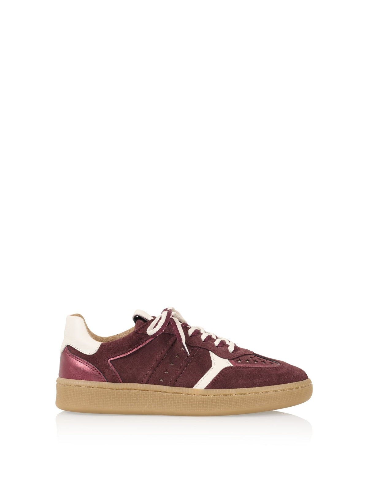 MIRABEL suede - Sneakers | Bordeaux / Off White