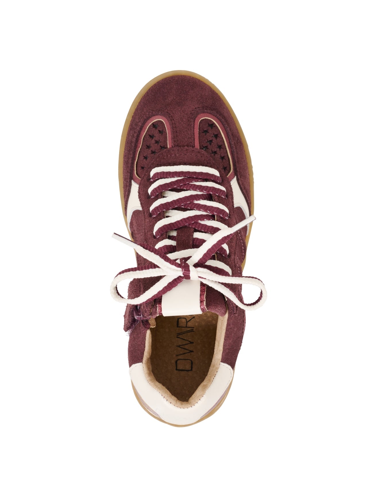 MIRABEL KIDS suede - Sneakers | Bordeaux / Off White