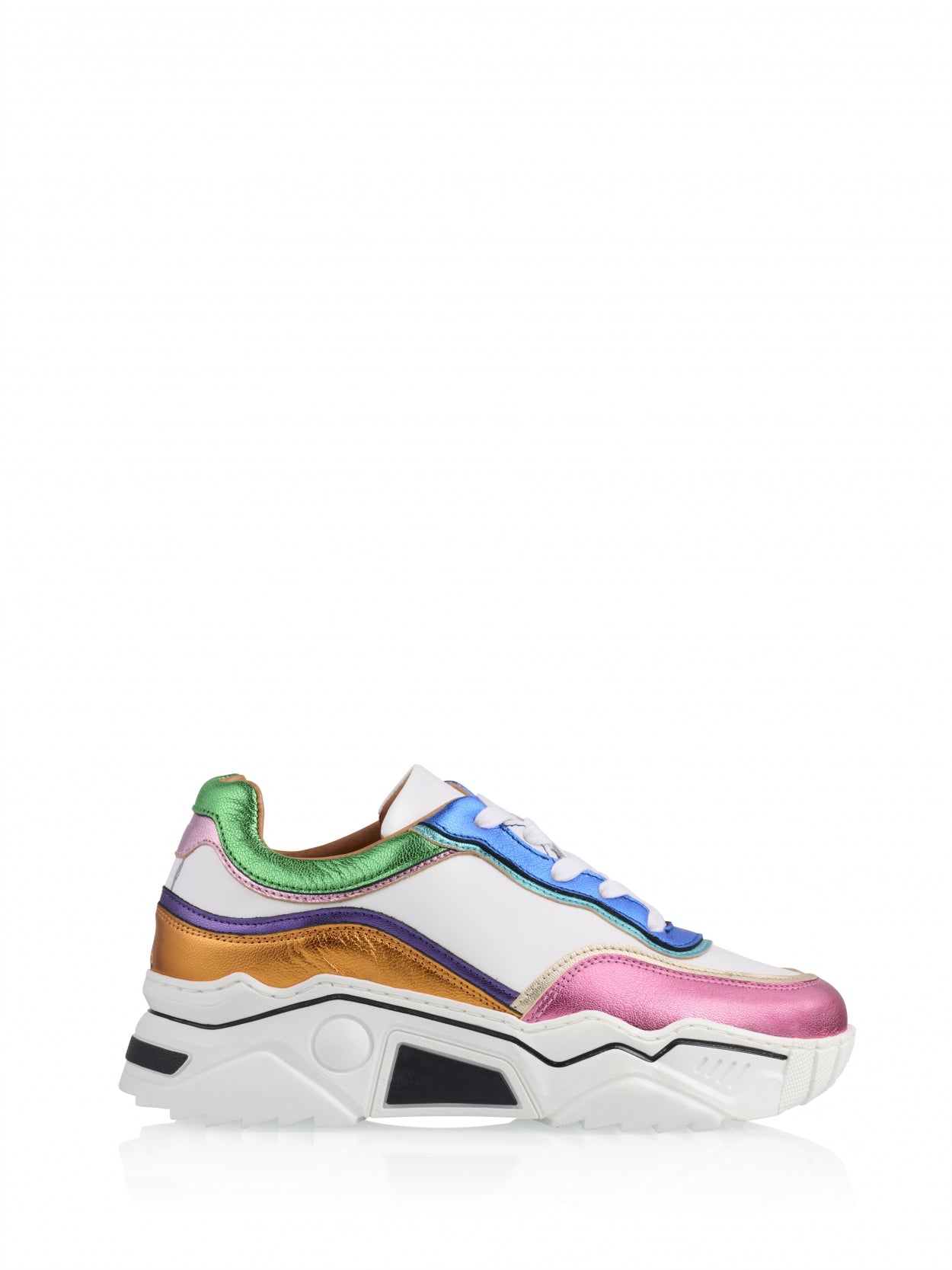 MOON metallic - Sneakers | White / Multi
