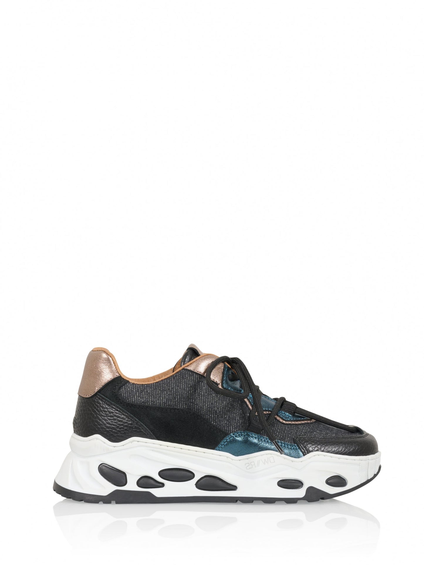 NEPTUNUS denim - Sneakers | Black / Cipra