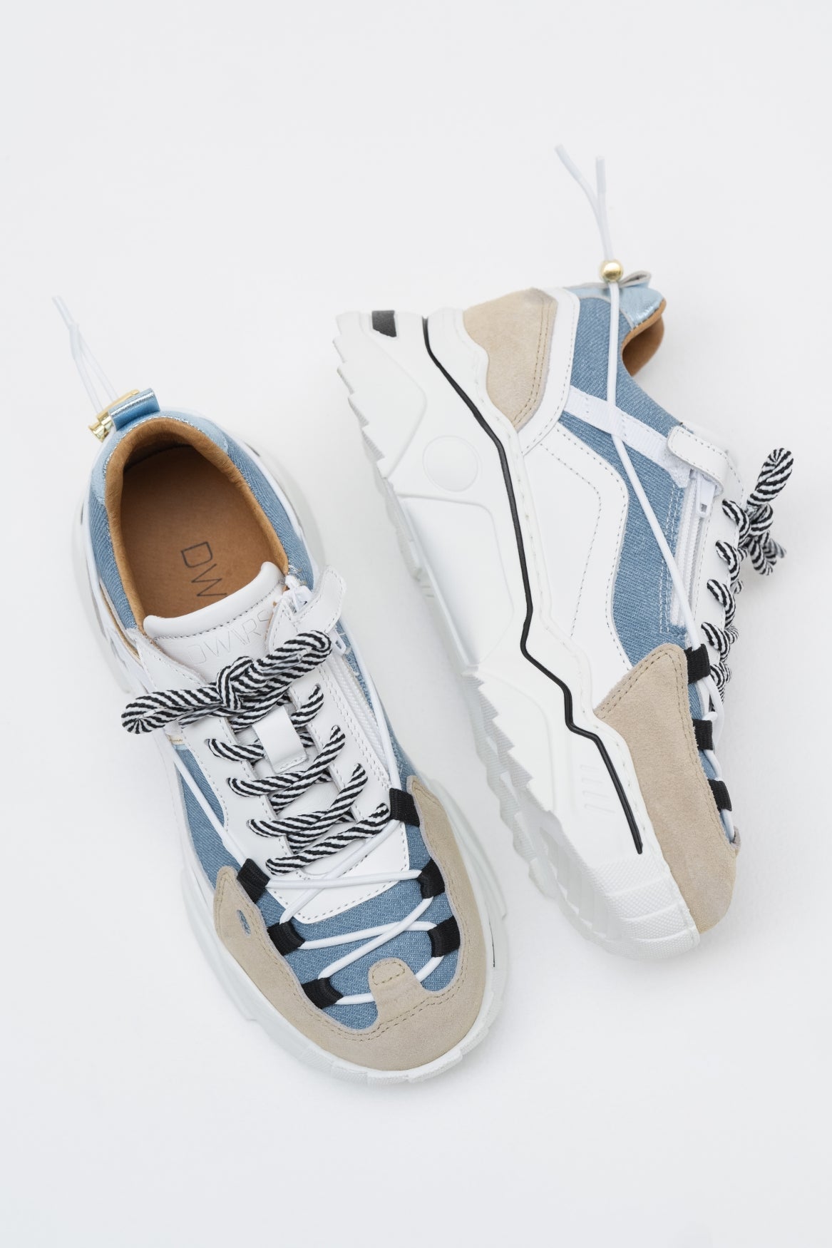 ORION KIDS denim - Sneakers | Sand / Jeans