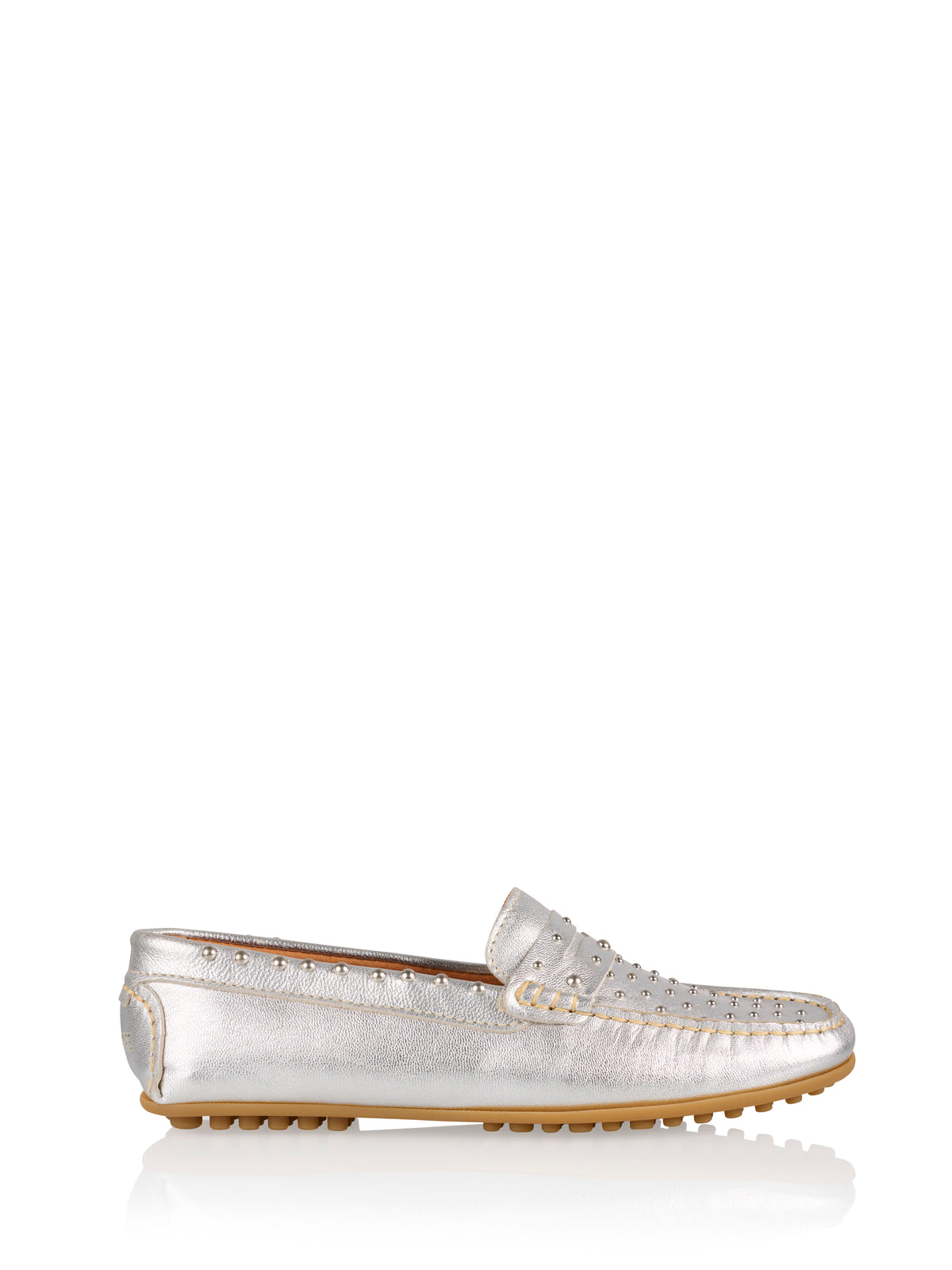 PARIS studs - Mocassins | Silver