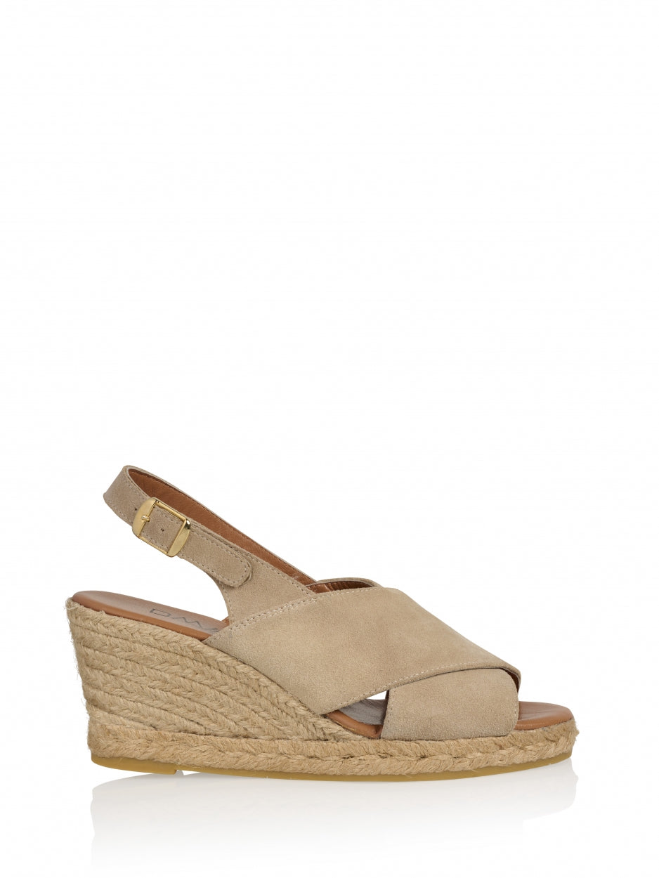 PUEBLA suede - Hakken | Beige