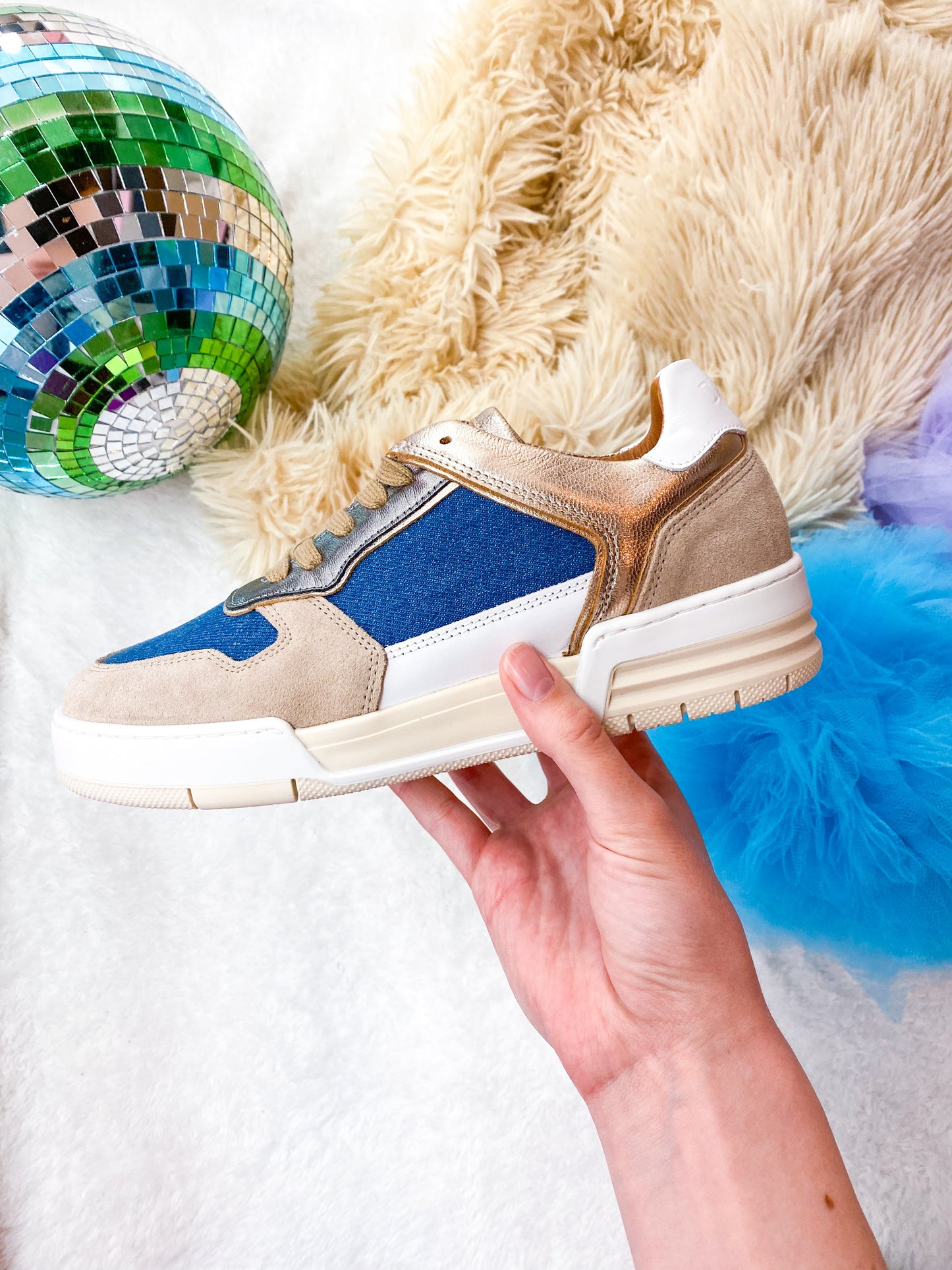 RUGBY denim - Sneakers | Beige / Stone