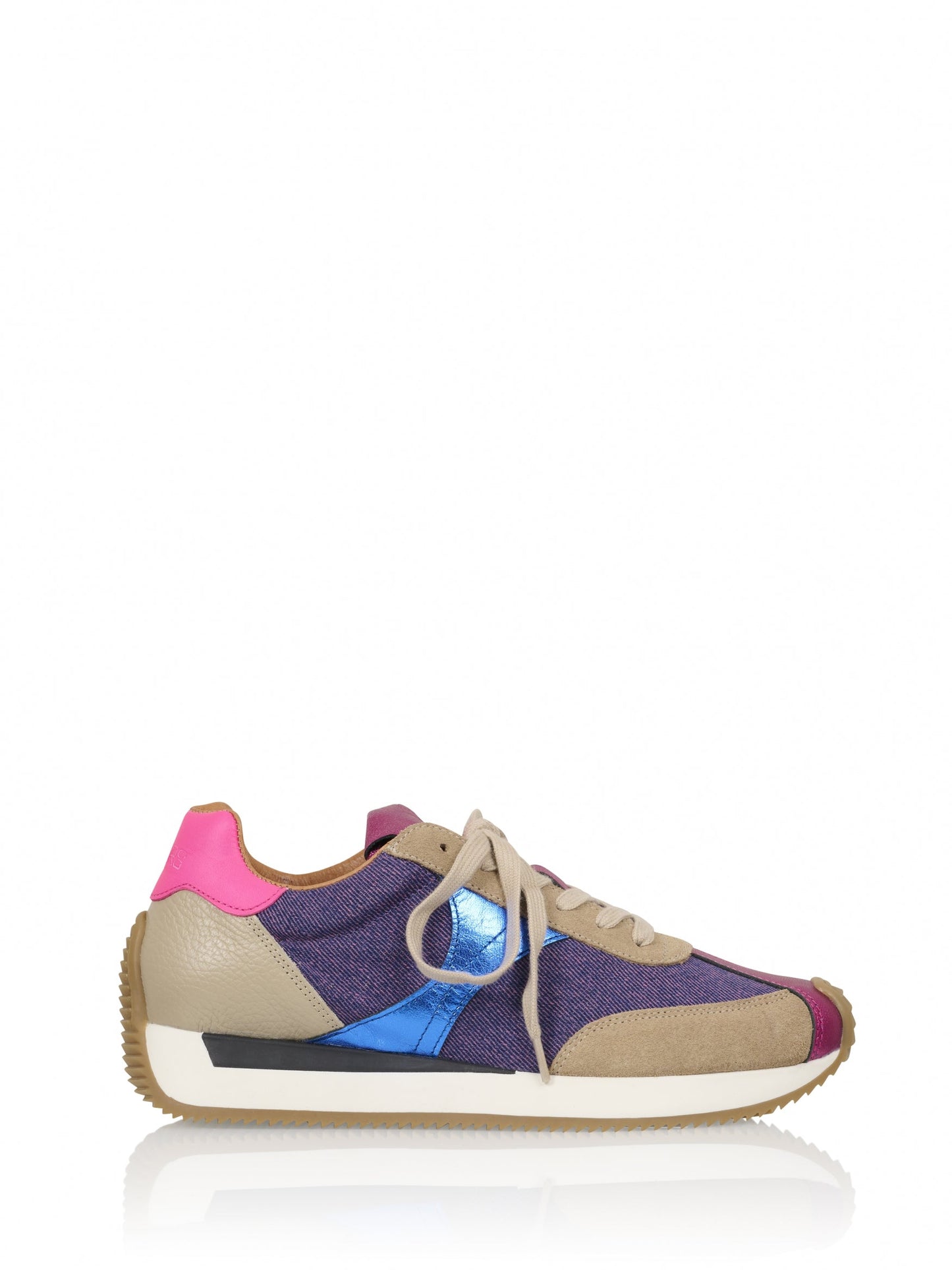 SCOBEY denim - Sneakers | Fuchsia / Jeans