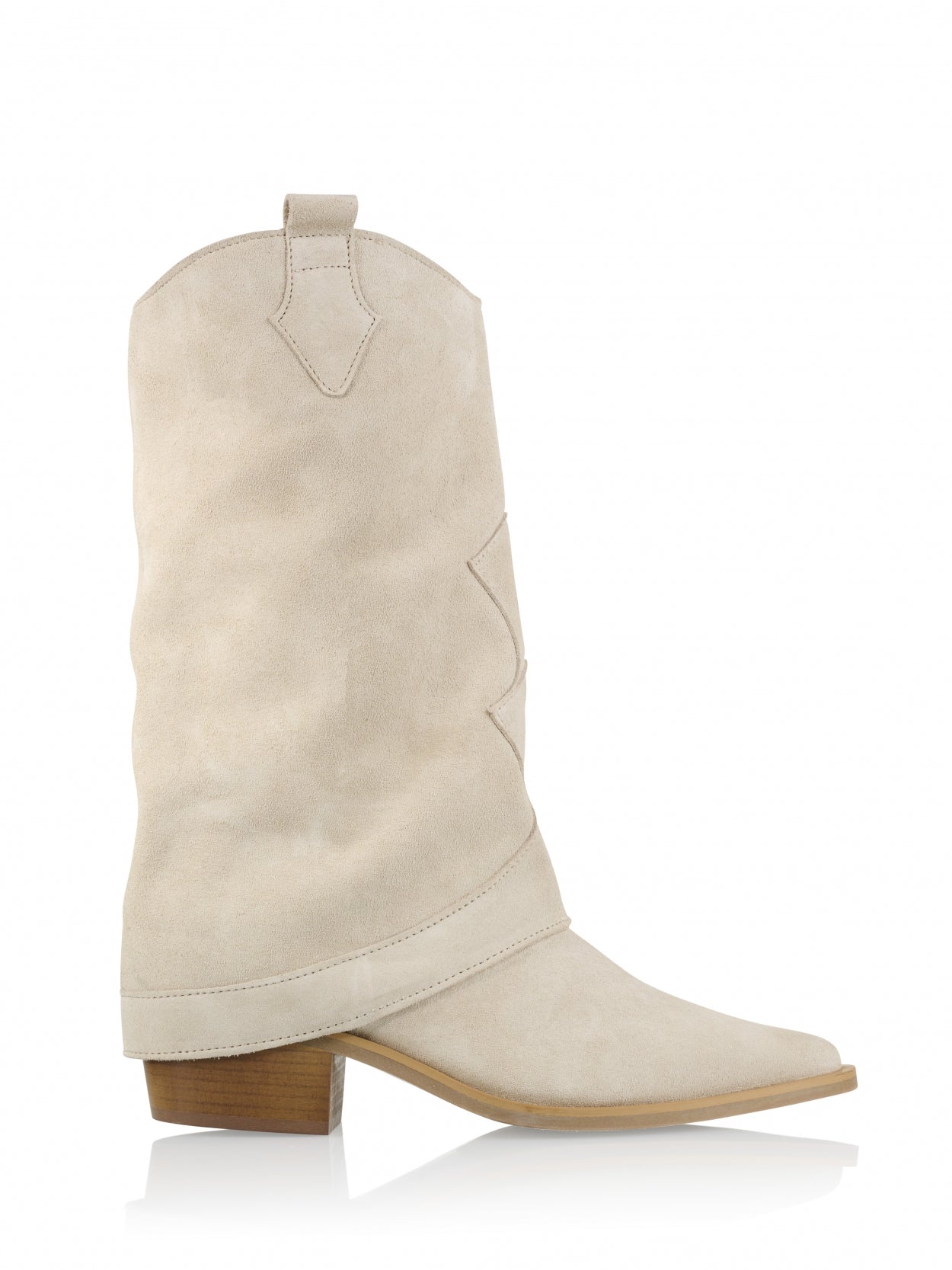 SHETLAND suede - Westernboots | Sand