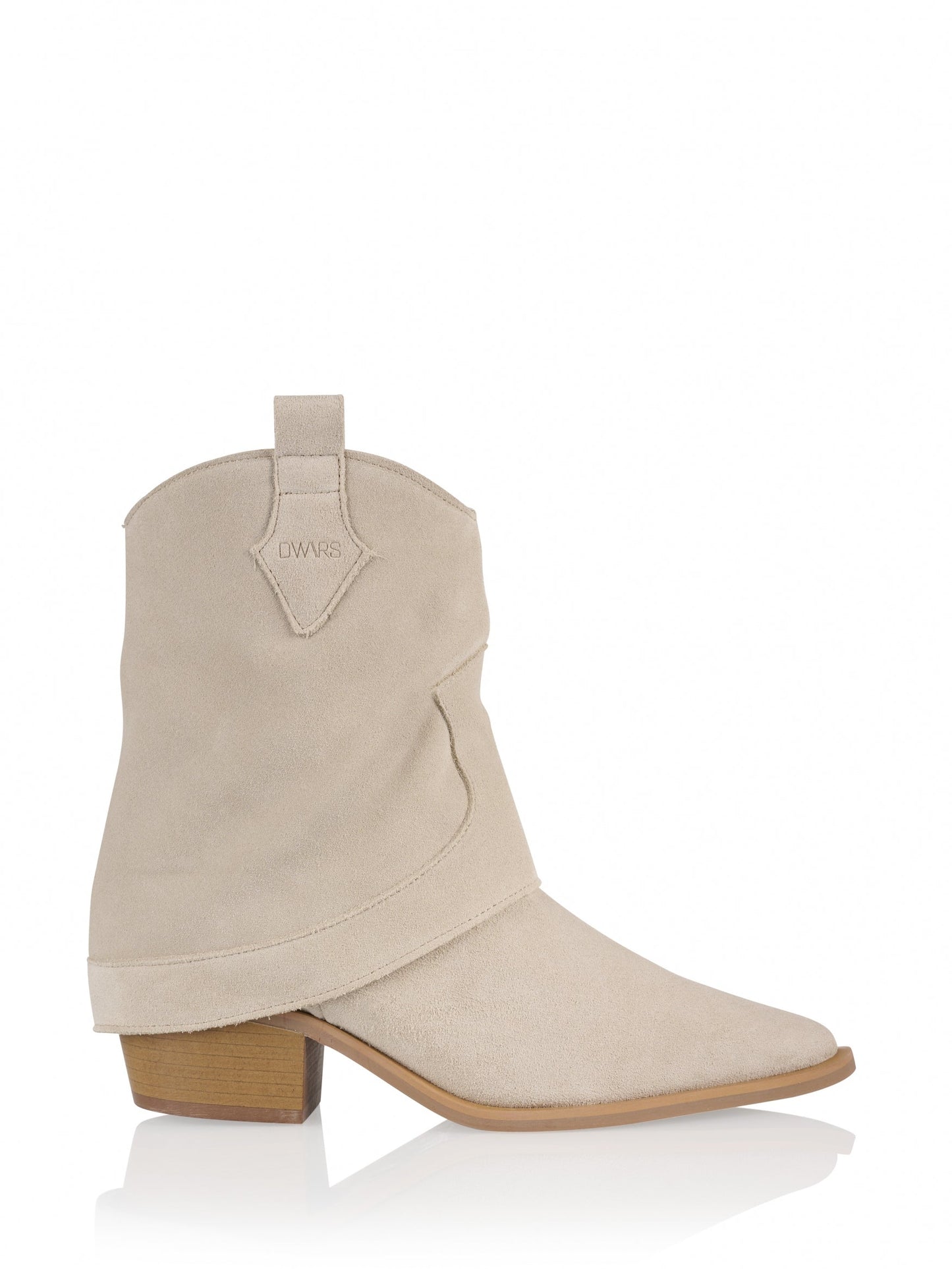 TIRANA suede - Westernlaarzen | Sand