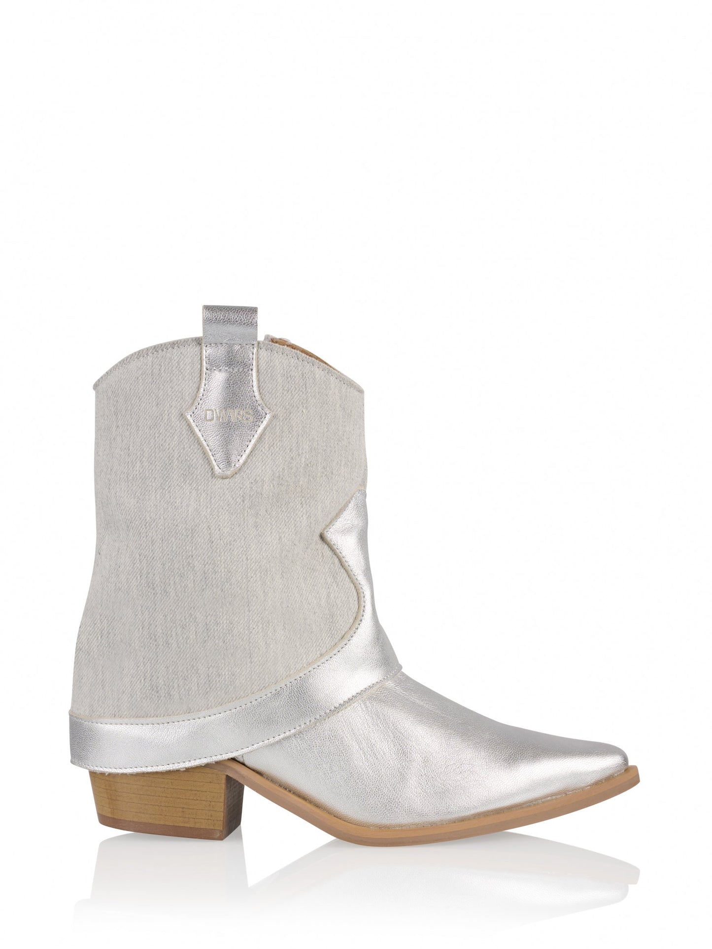 TIRANA Denim - Westernstiefel | Silber/Grau
