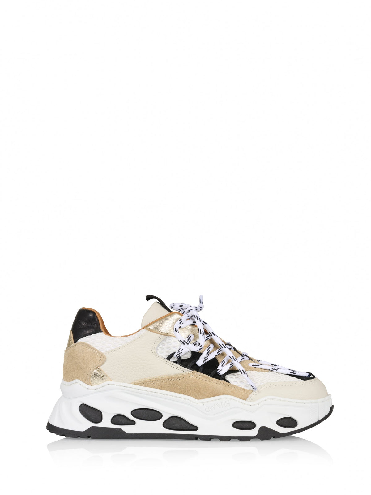 TITAN mesh - Sneakers | Black / Champagne