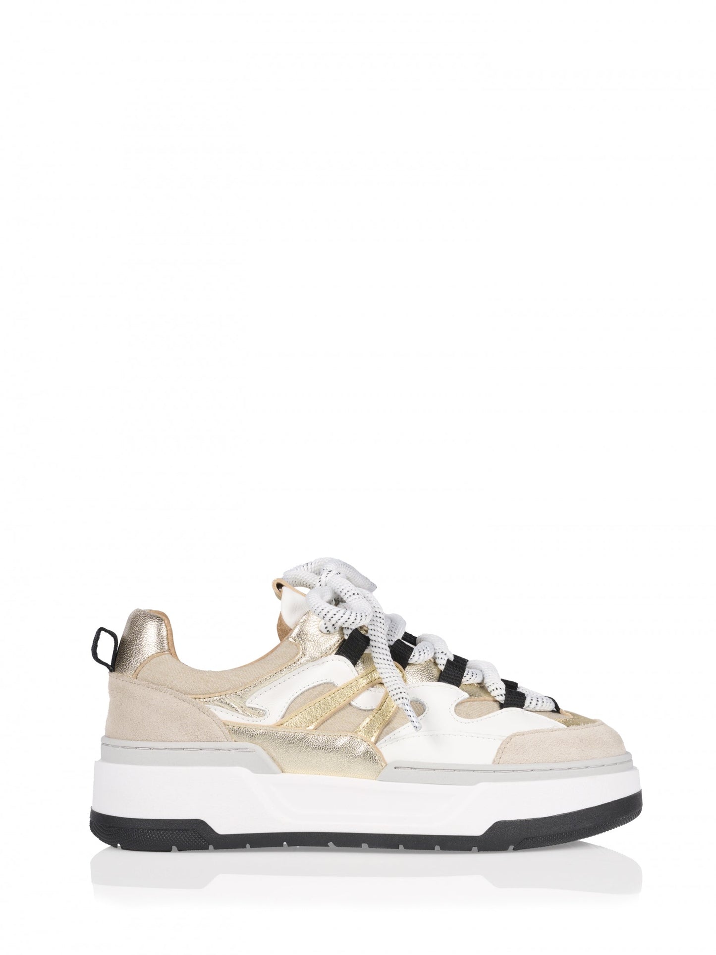 WALTON denim - Sneakers | Sand / Champagne