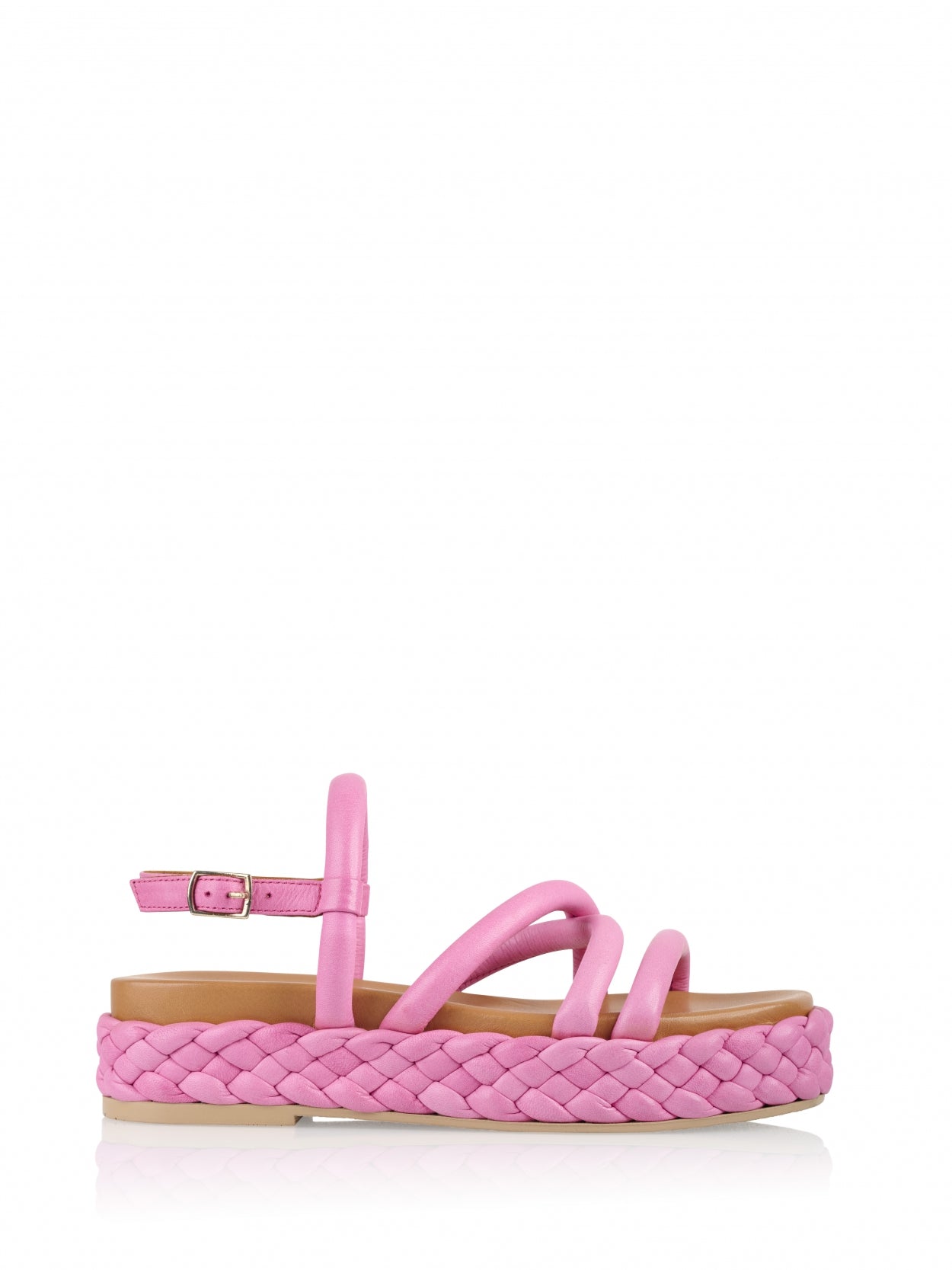 CYPRUS leer - Sandalen | Pink