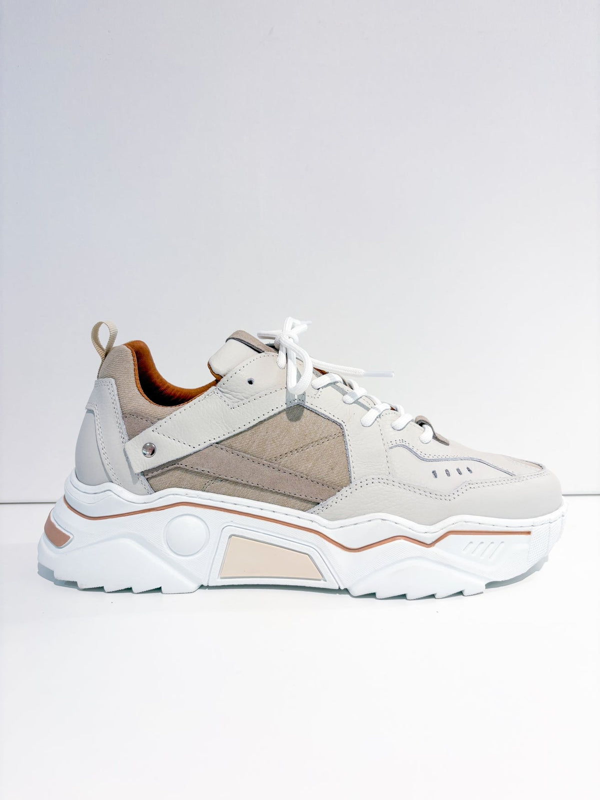 PLUTO MEN - Sneakers | Off white / Sand