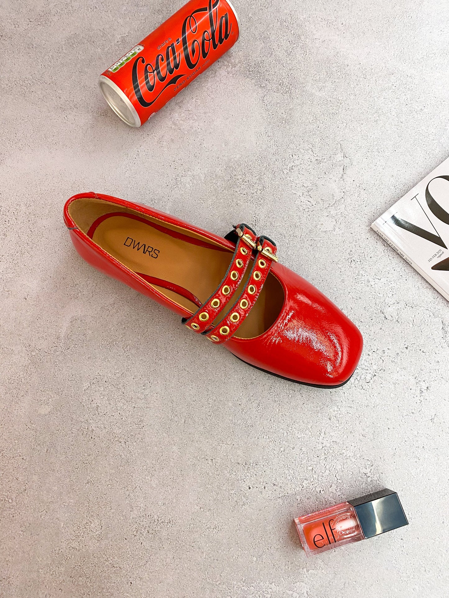 VALLETTA verniz - Ballerina's | Red