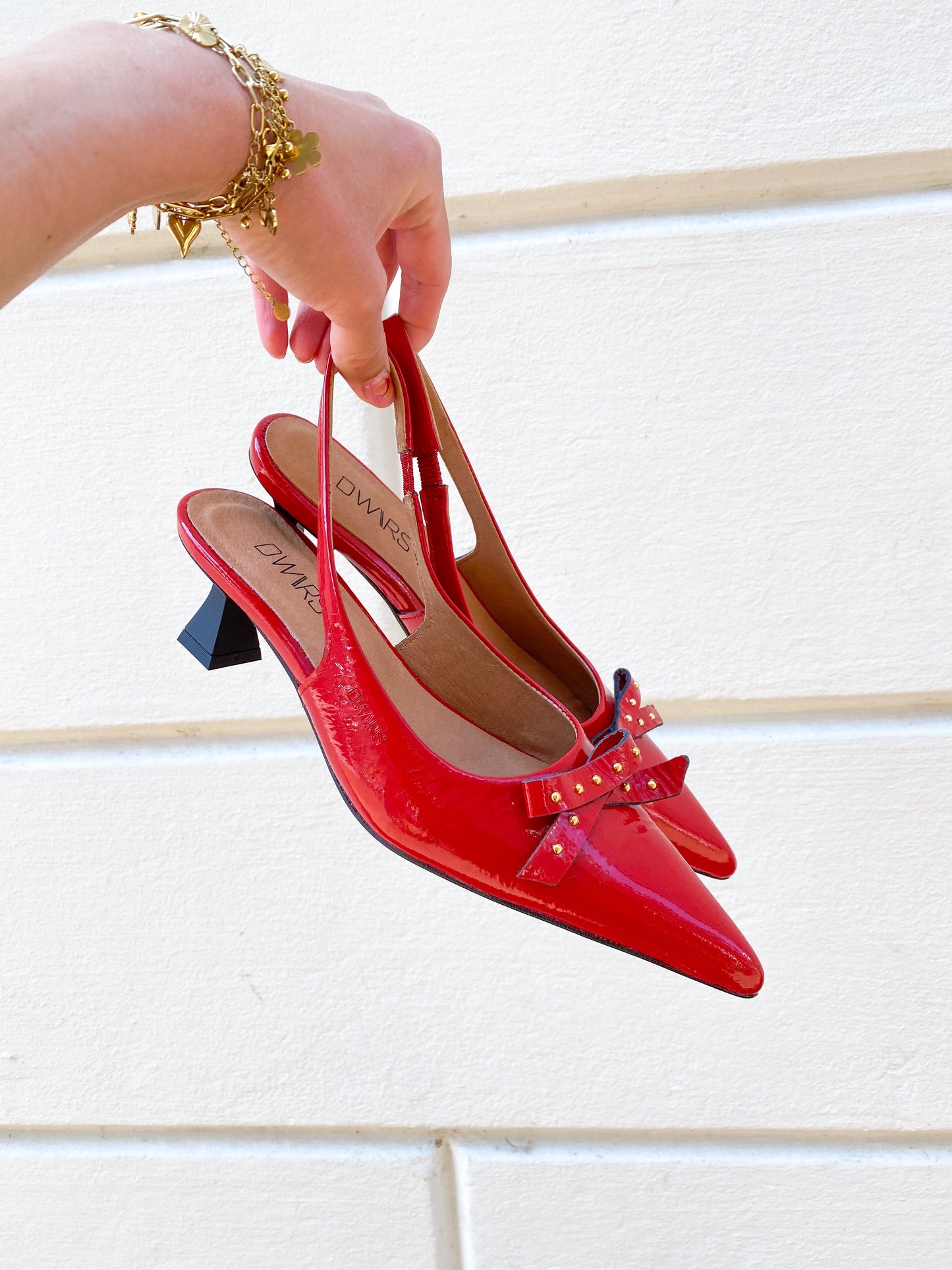 EVIA Lackleder - High Heels | Rot