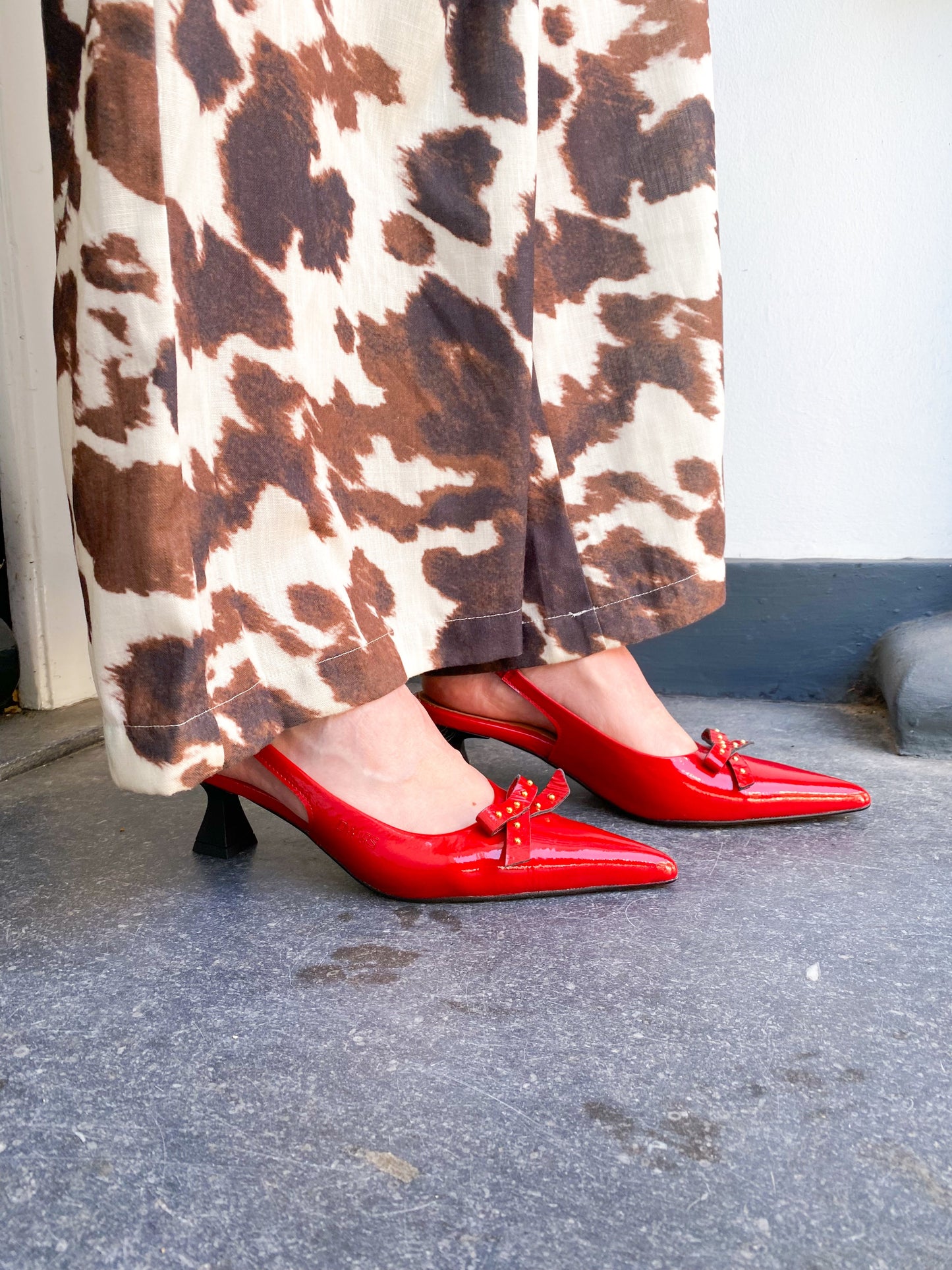 EVIA Lackleder - High Heels | Rot