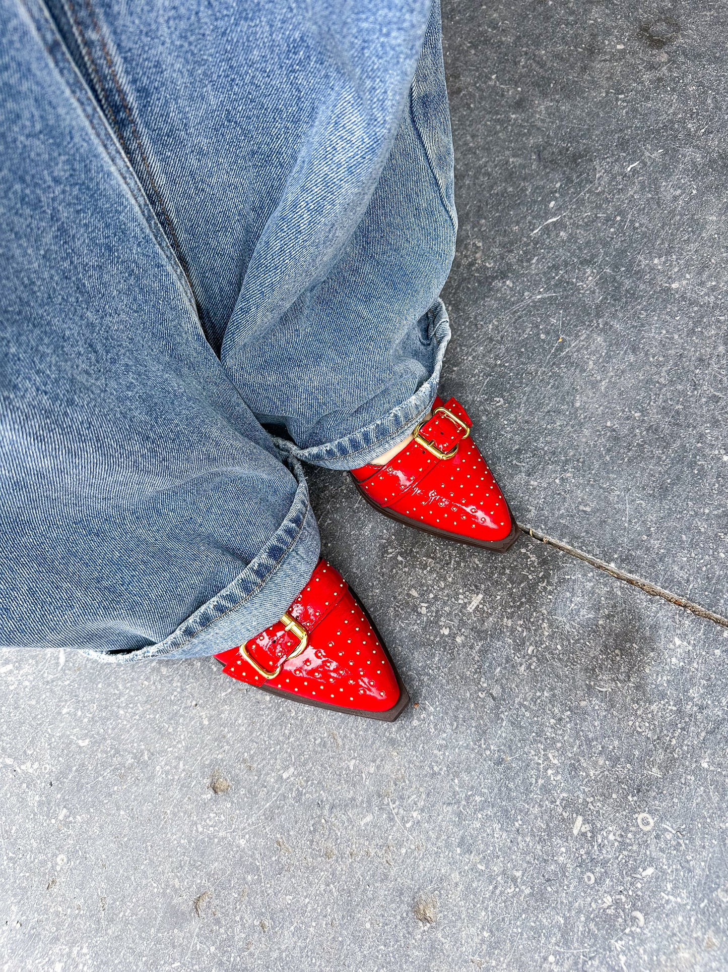 PORT VILA verniz - Loafers | Red