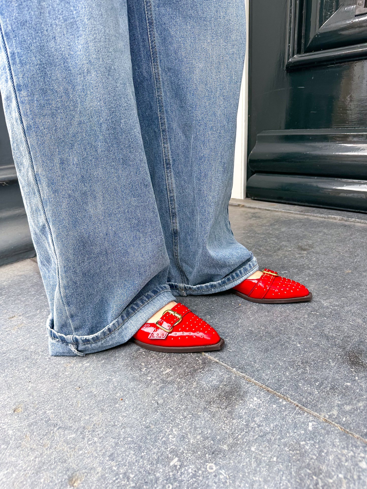 PORT VILA verniz - Loafers | Red