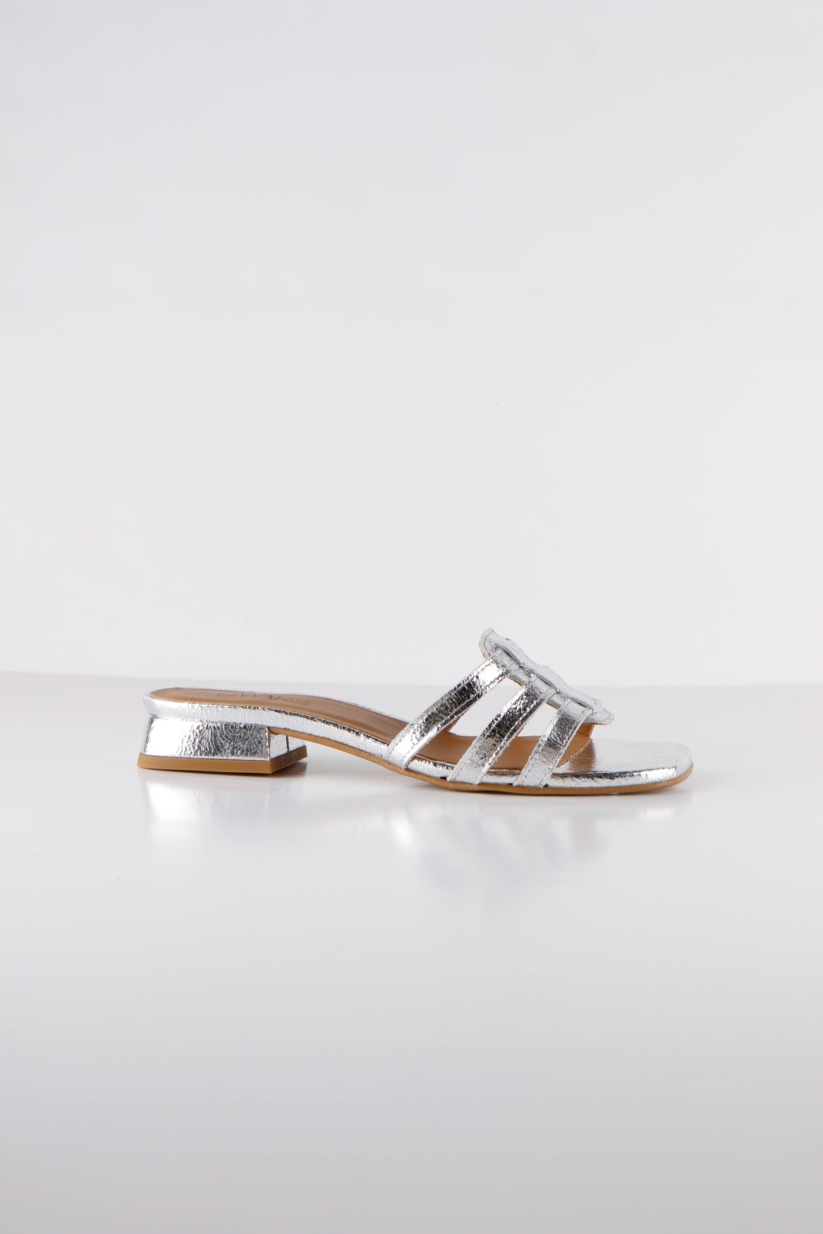 Tara Crackled Silver - Sandalen | Silver
