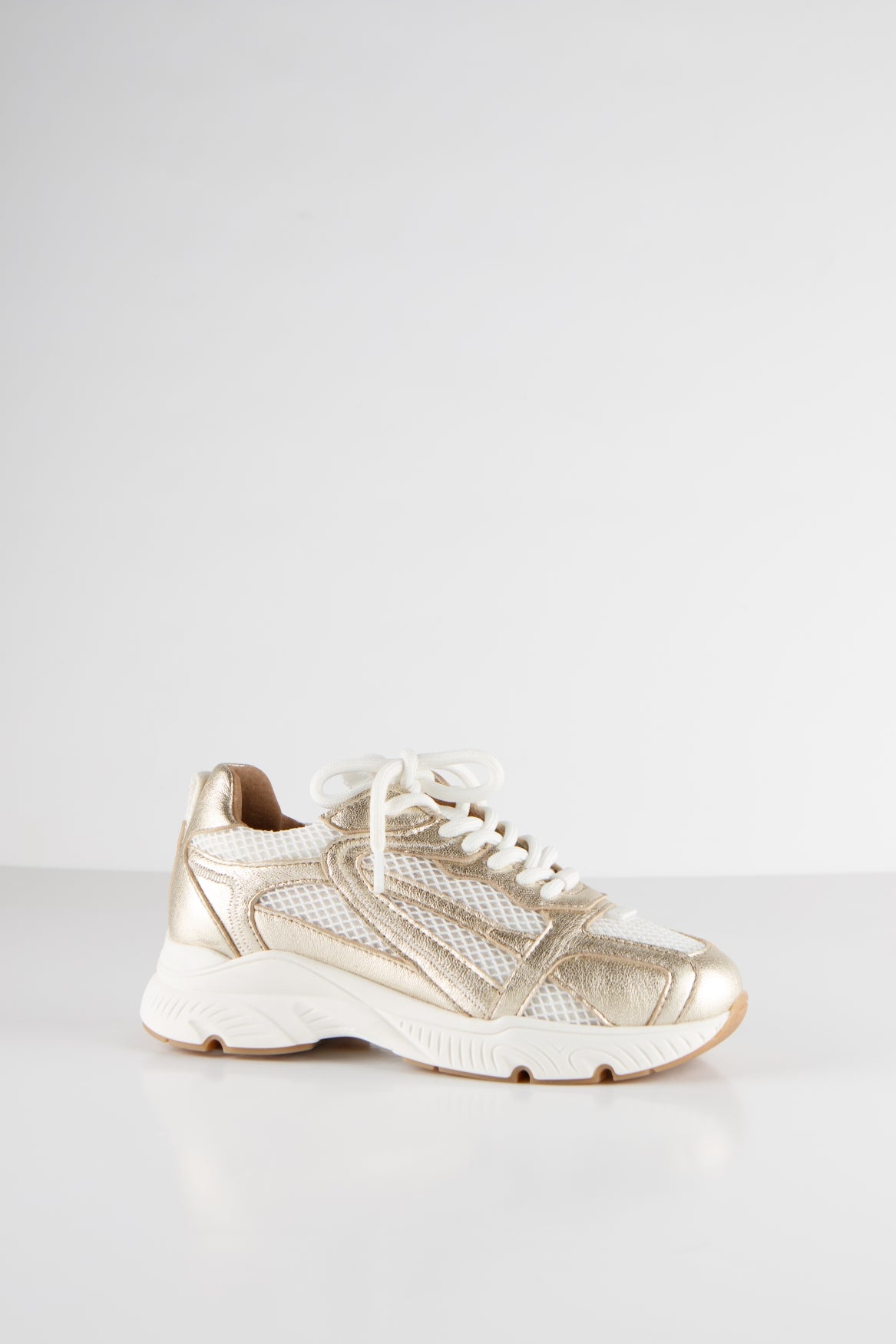 NEYA KIDS mesh - Sneakers | Champagne / White