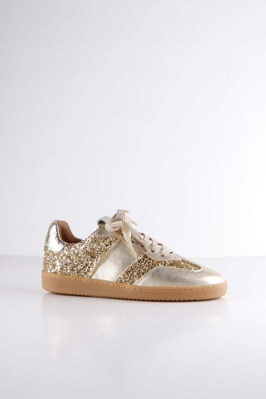 POONA glitter - Sneakers | Champagne