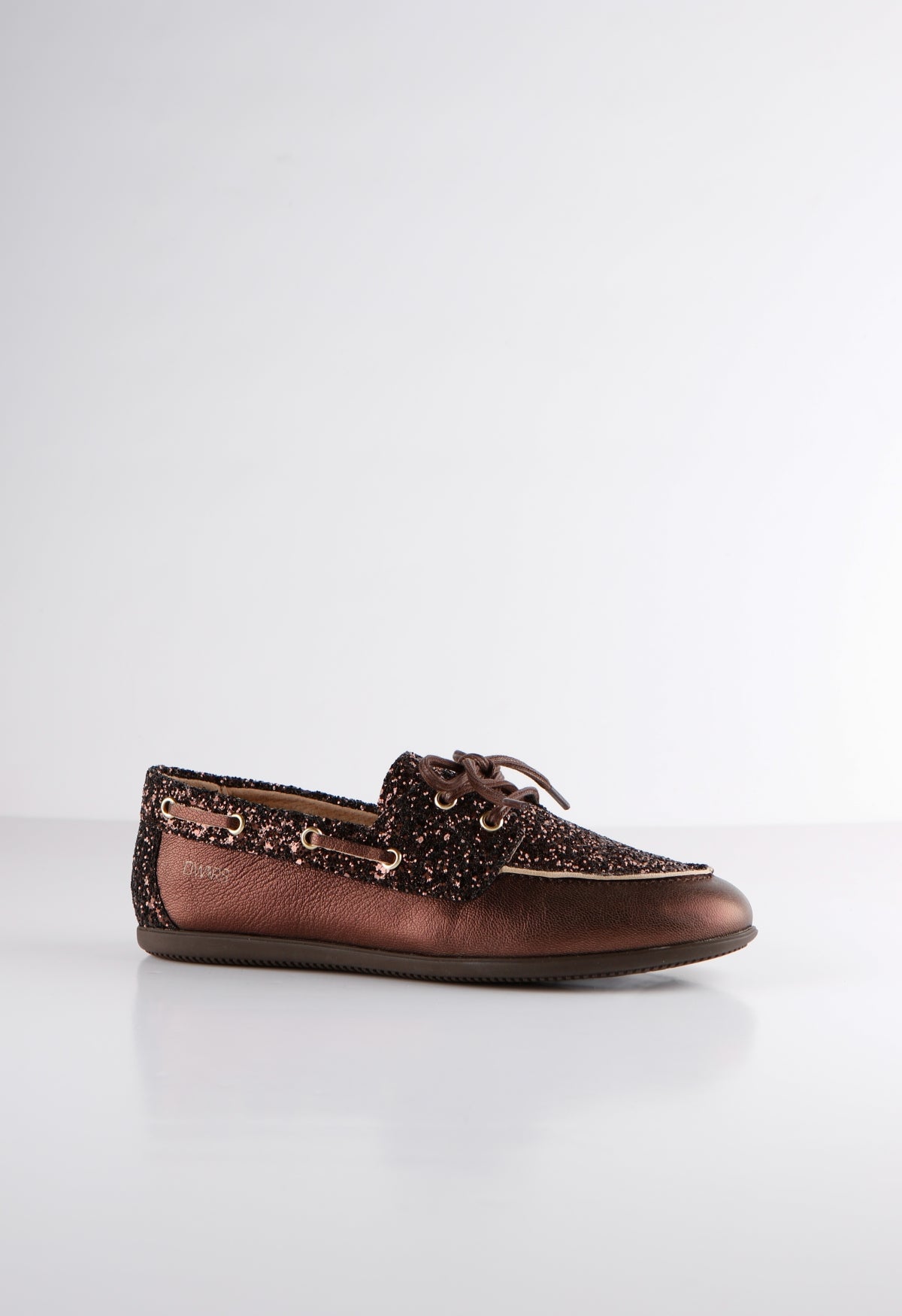 LATTY glitter - Mocassins | Dark Brown