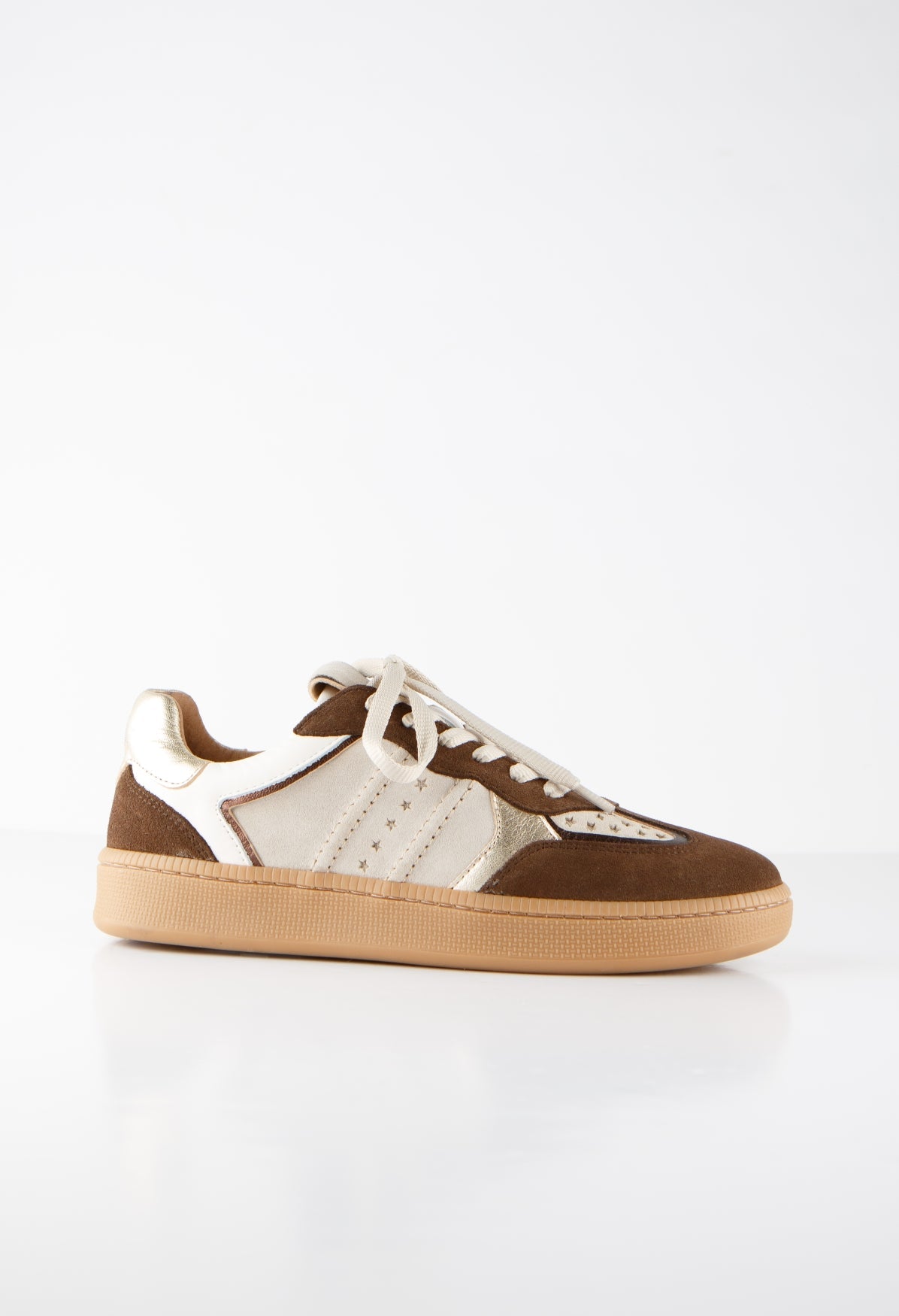 MIRABEL suede - Sneakers | Drk Brown /Off White