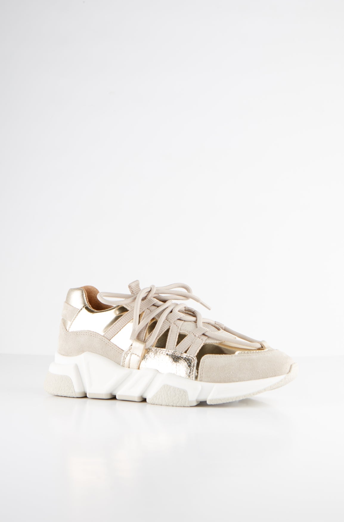LOS ANGELES metallic - Sneakers | Sand / Champagne