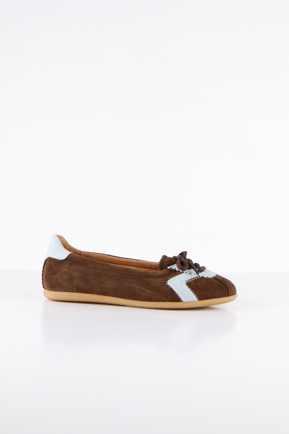 TEMPLE suede - Loafers | Drk Brown / Lt. Blue